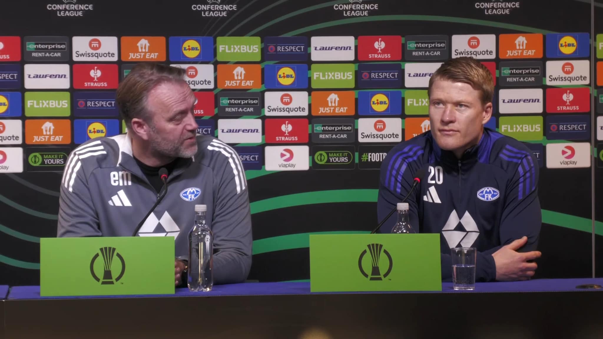 Pressekonferanse før Molde - Apoel