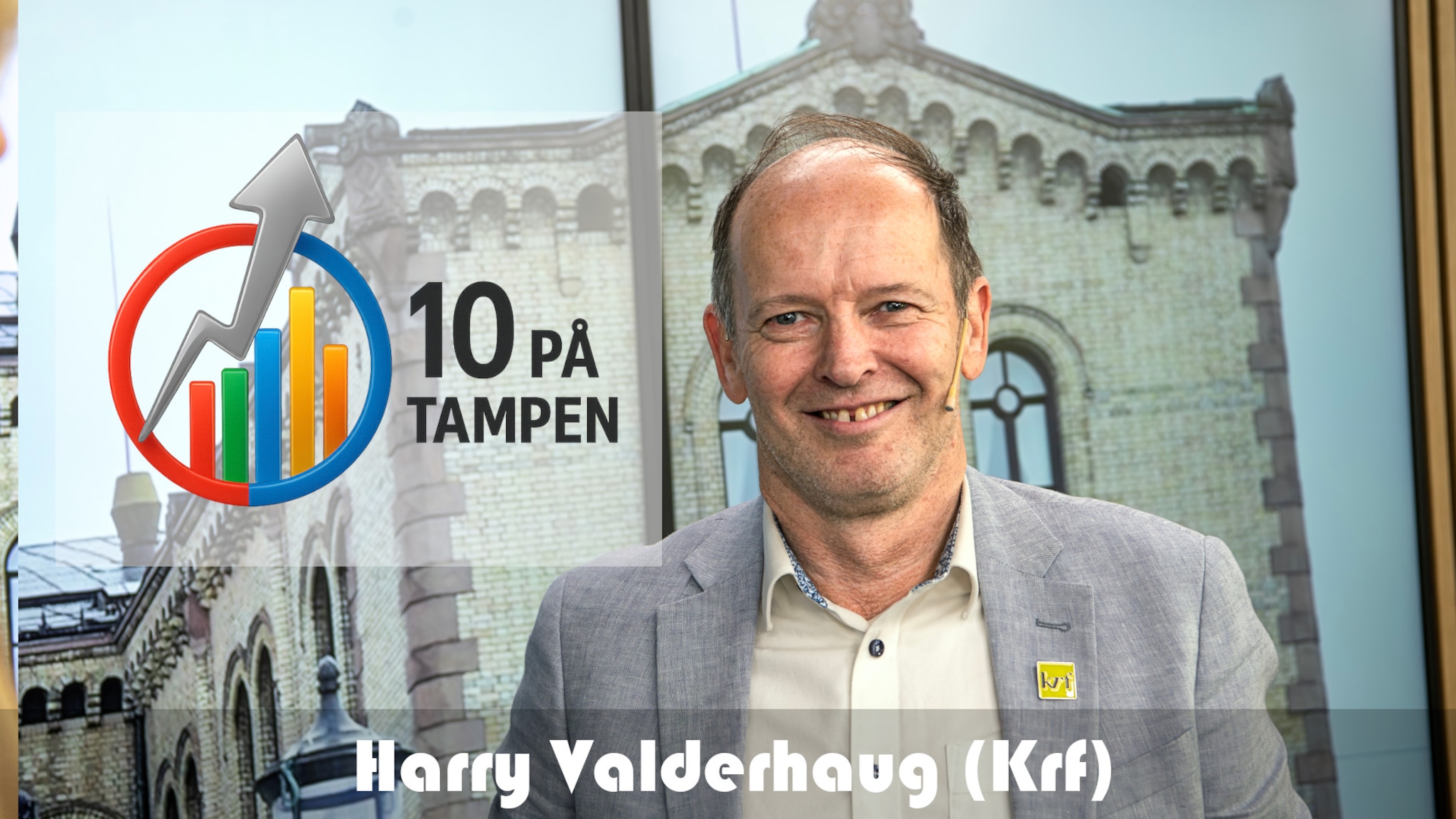 Harry Valderhaug (KrF) - 10 på tampen