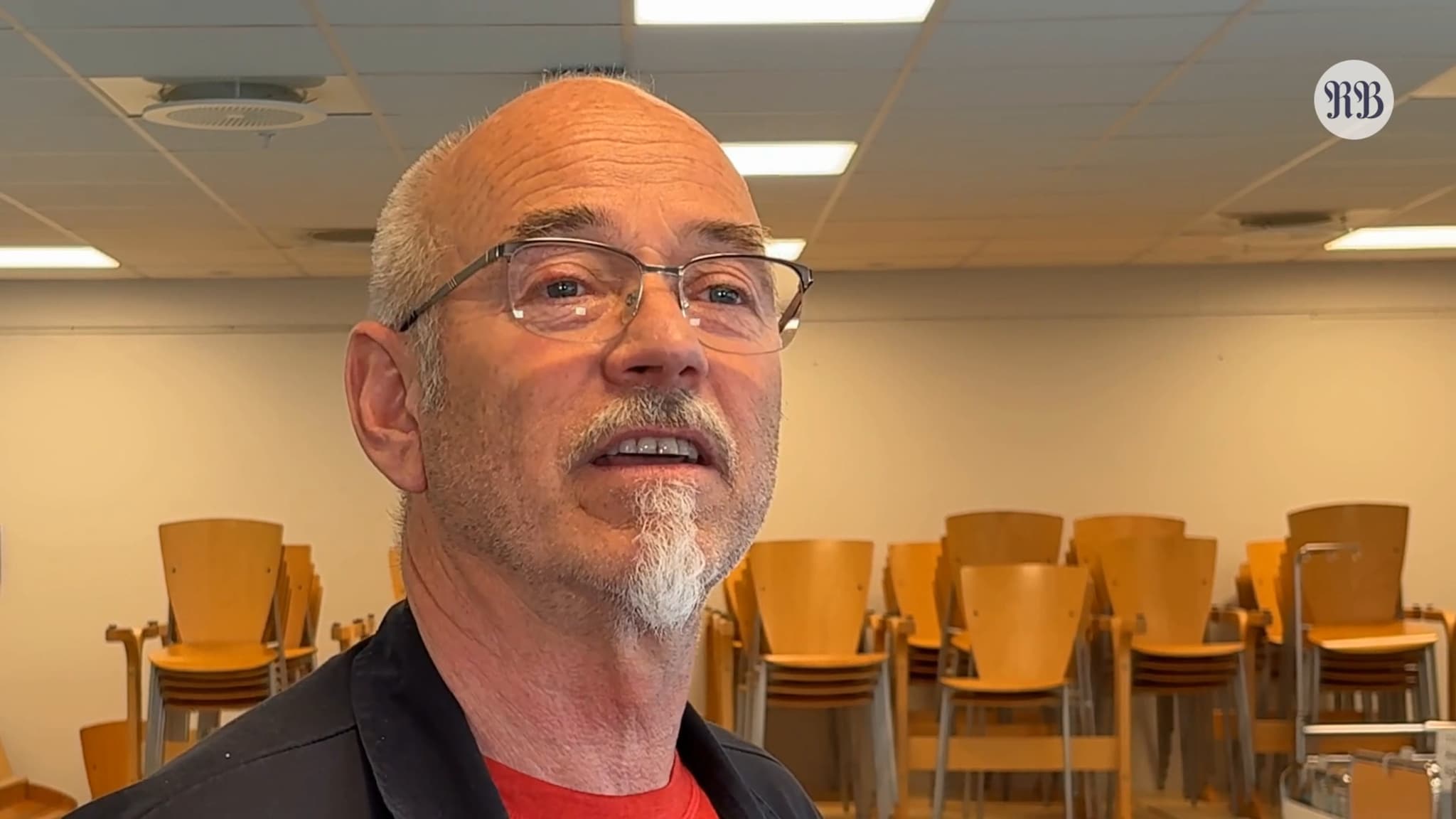Harald Vikhagen har jobbet 25 år på sykehuset på Lundavang.
