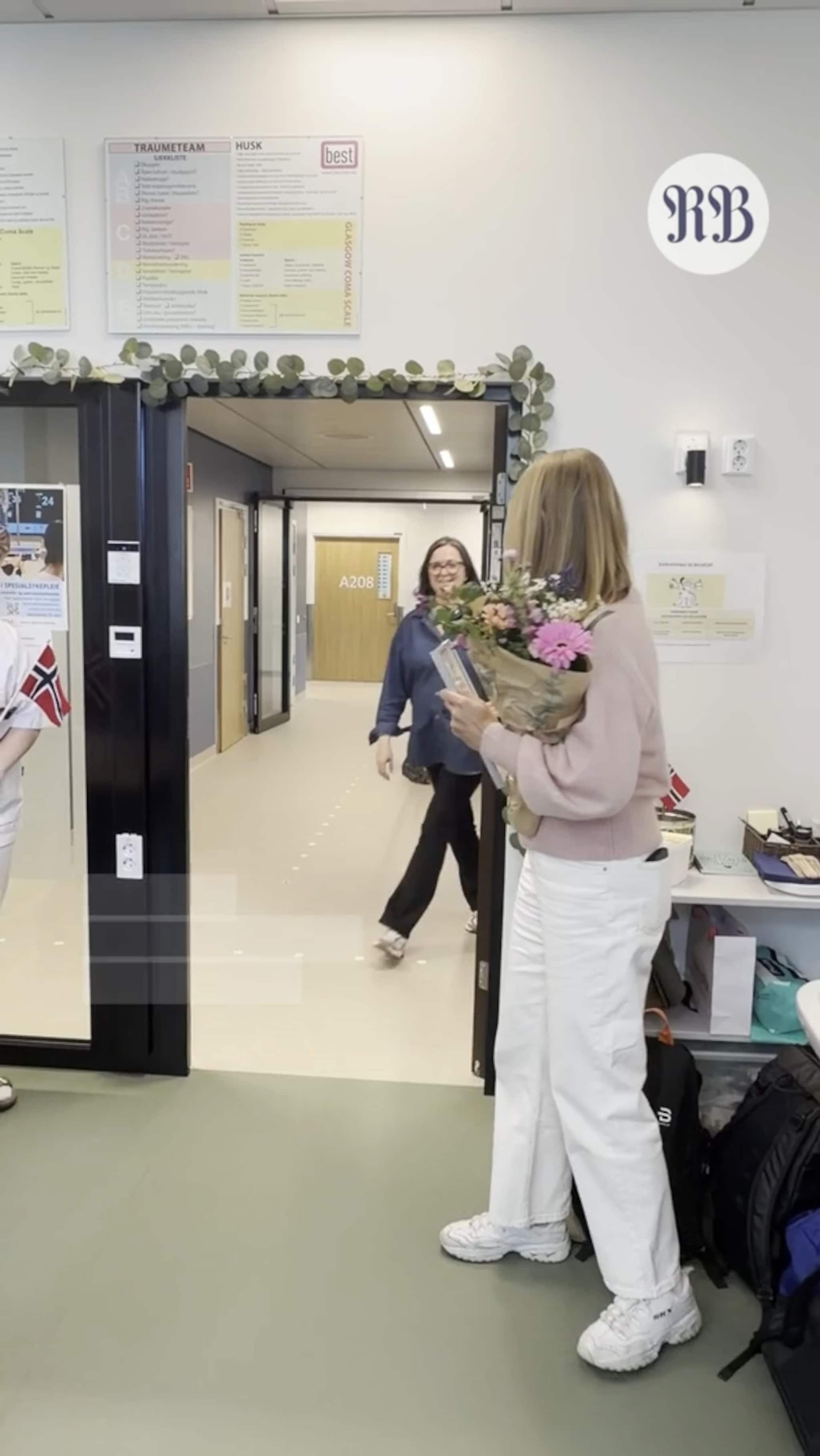 Her blir Beate overrasket!