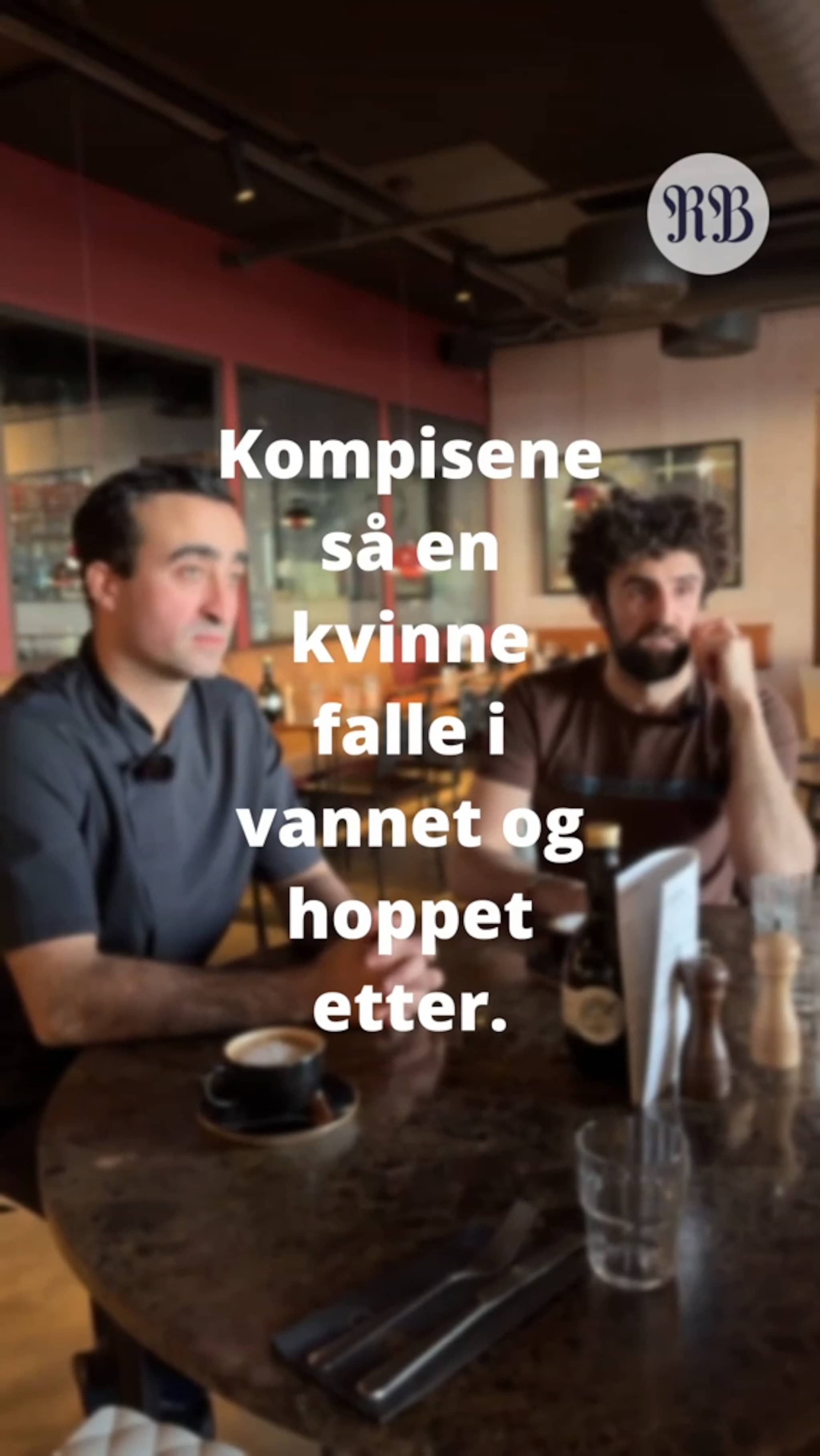 Reddet kvinne som falt i sjøen