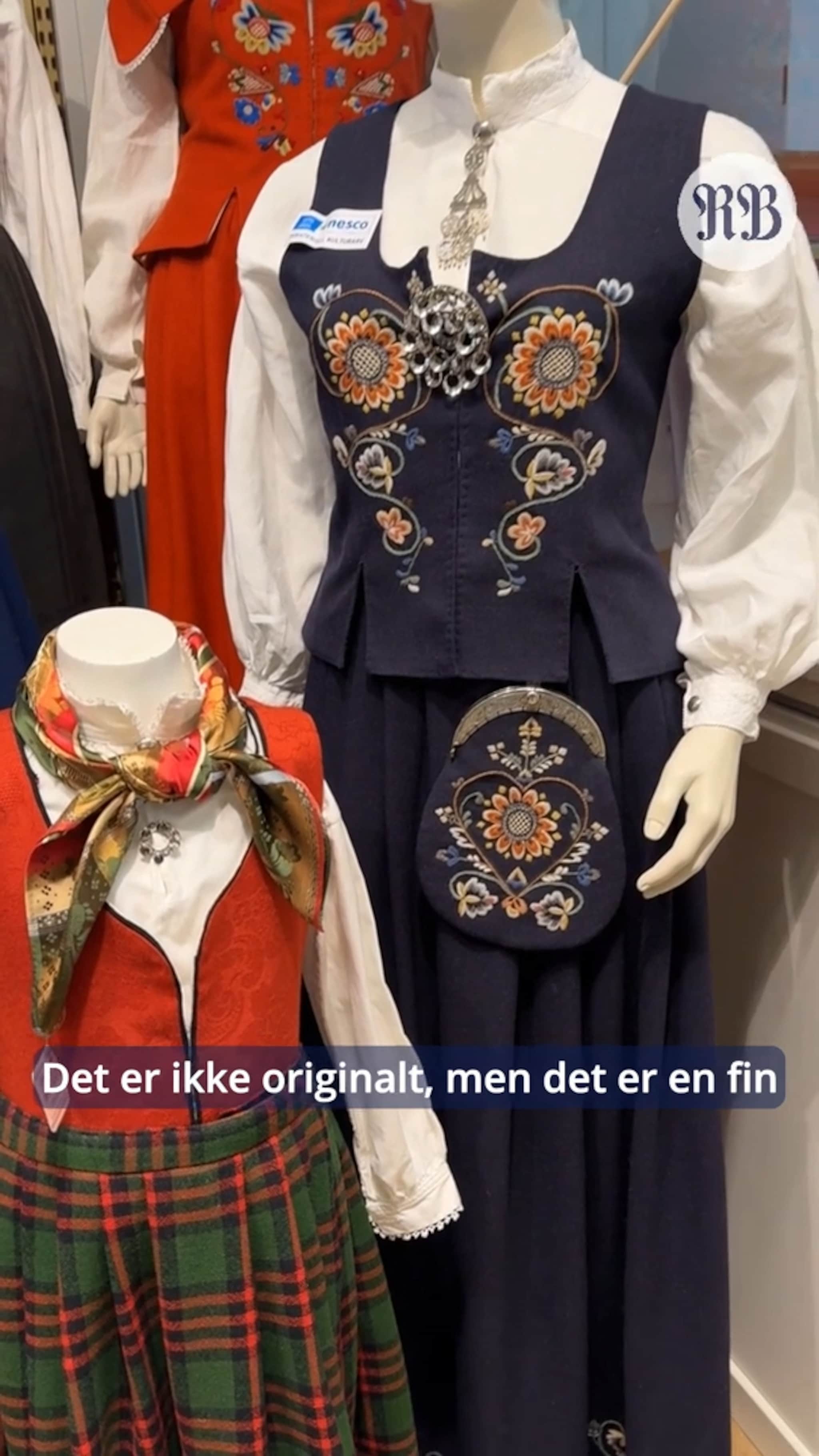 Sjal til Romsdalsbunaden trender