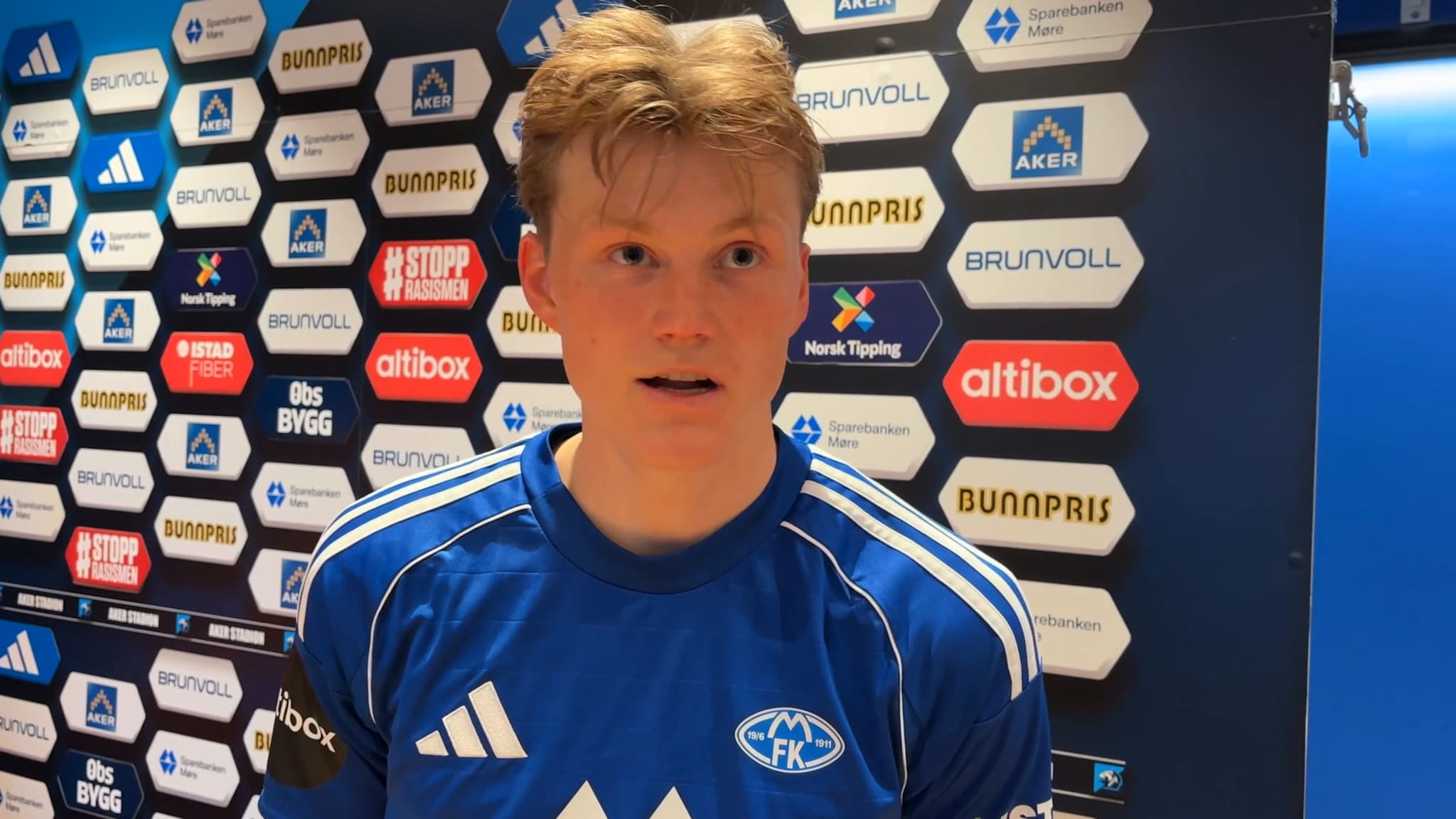 Halldor Stenevik etter tapet mot Viking