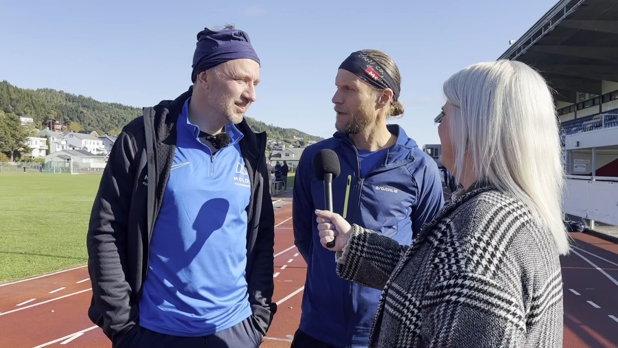 Bernt og Daniel løper for veldedighet