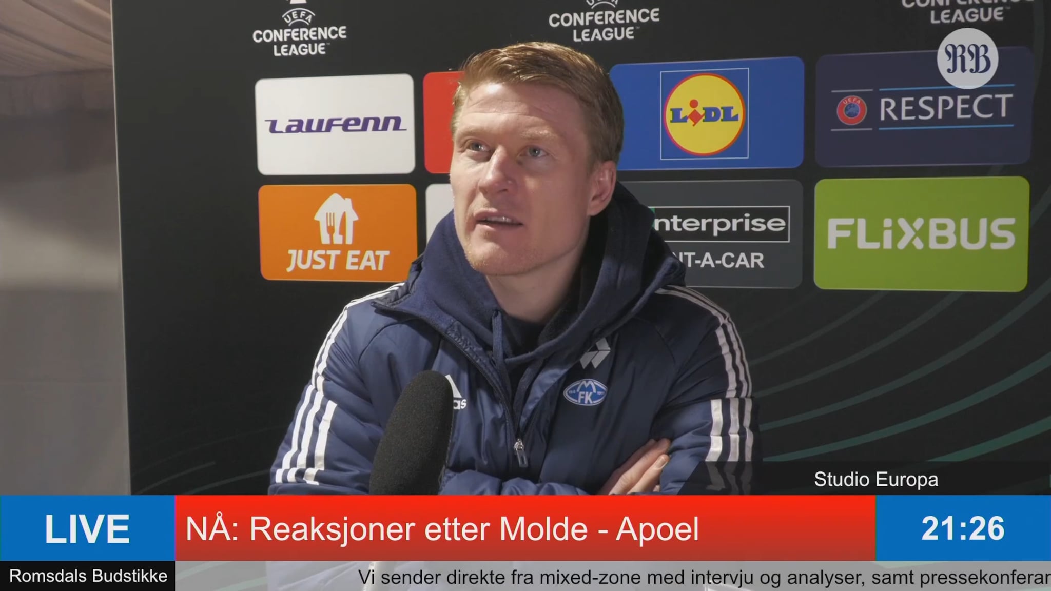 Reaksjoner etter Molde - Apoel
