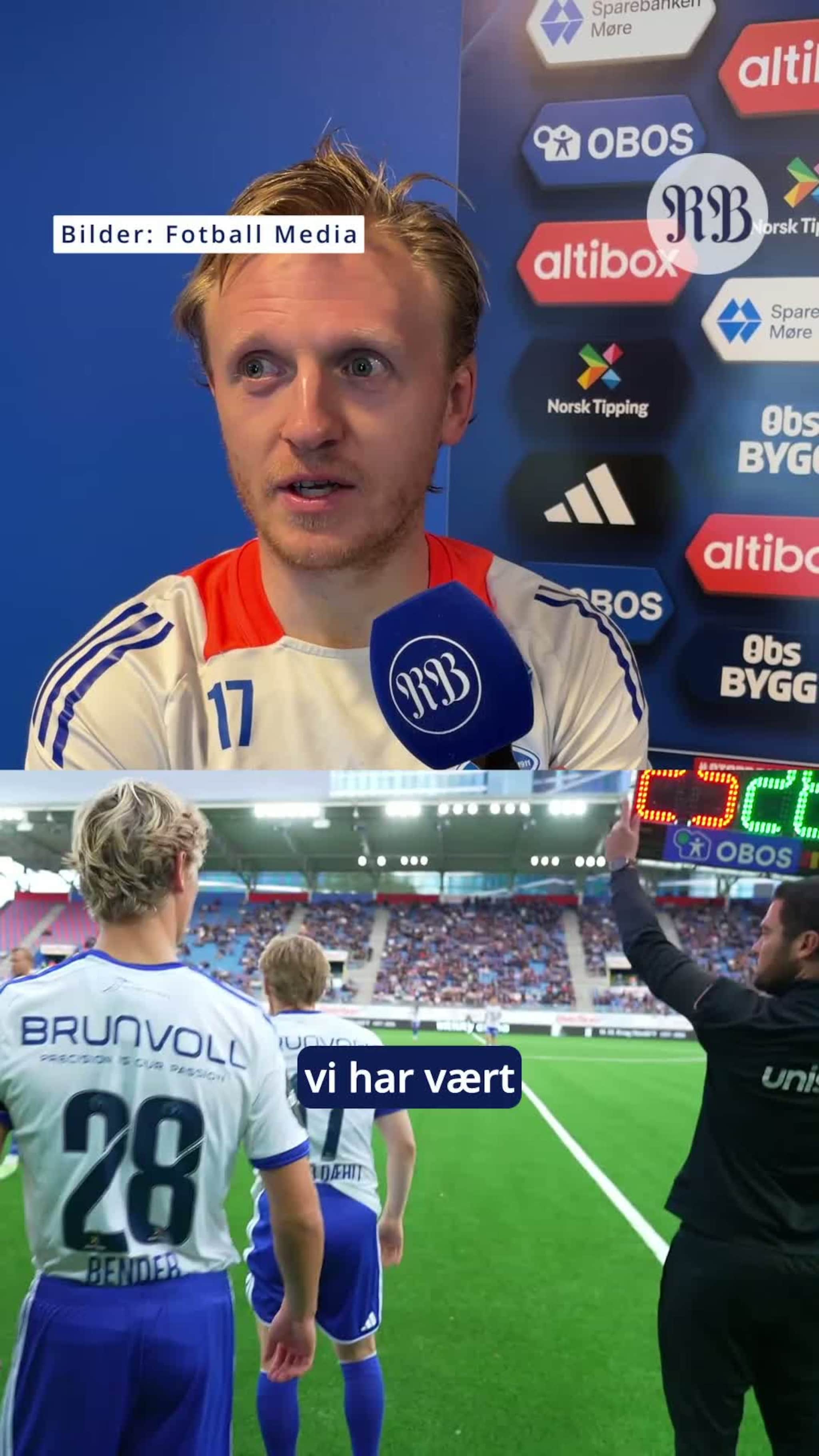 Mats Møller Dæhli før møtet med KFUM