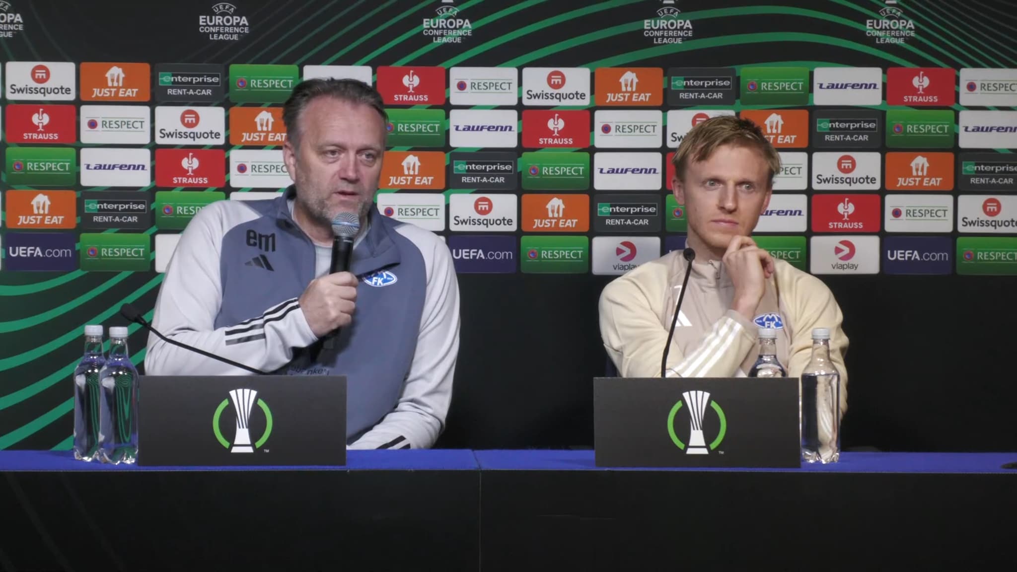 Pressekonferanse før Molde - Legia Warszawa