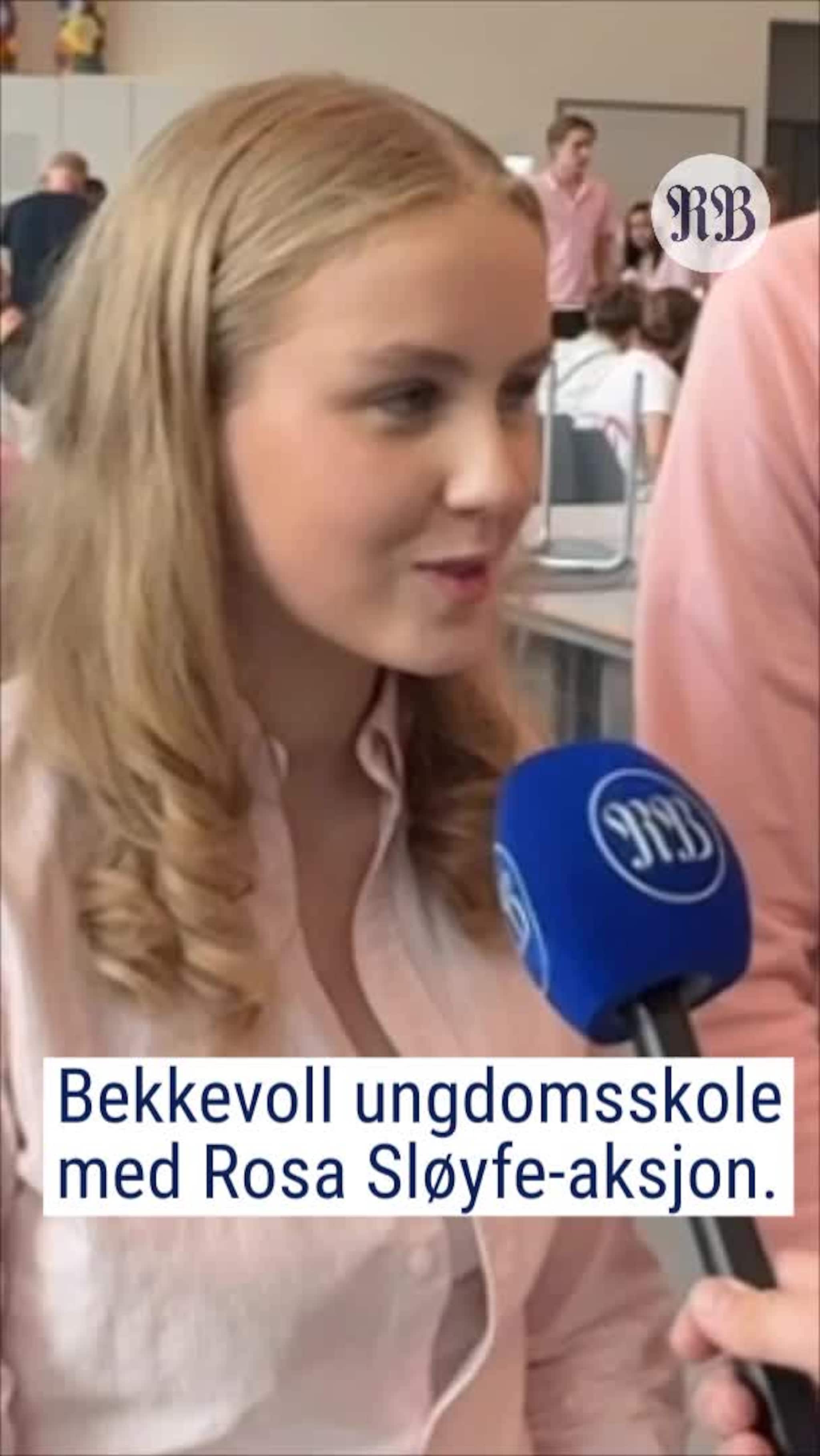 Hele skolen var rosa!