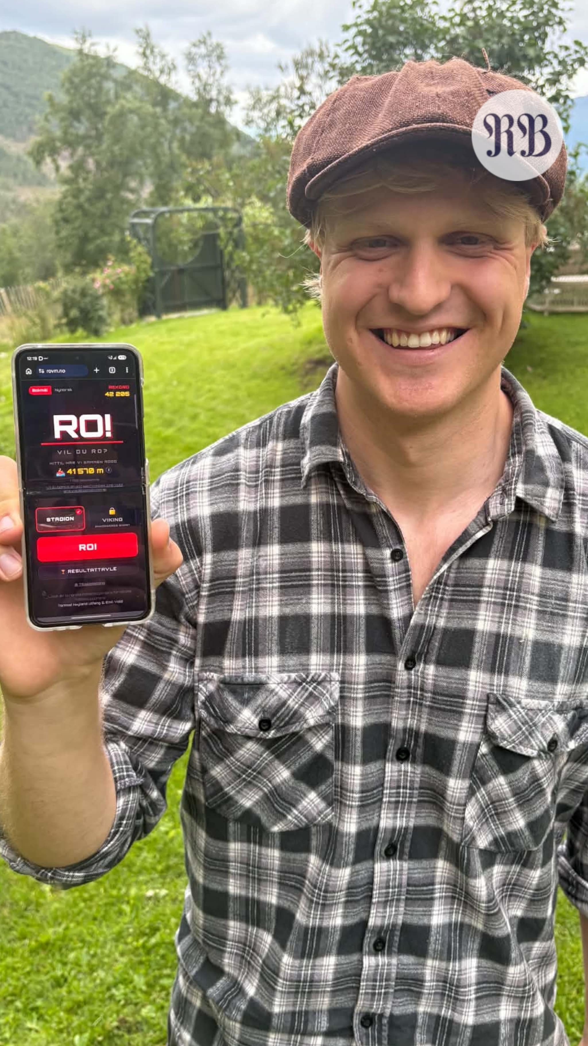 Moldegutt lagde eget RO-spill