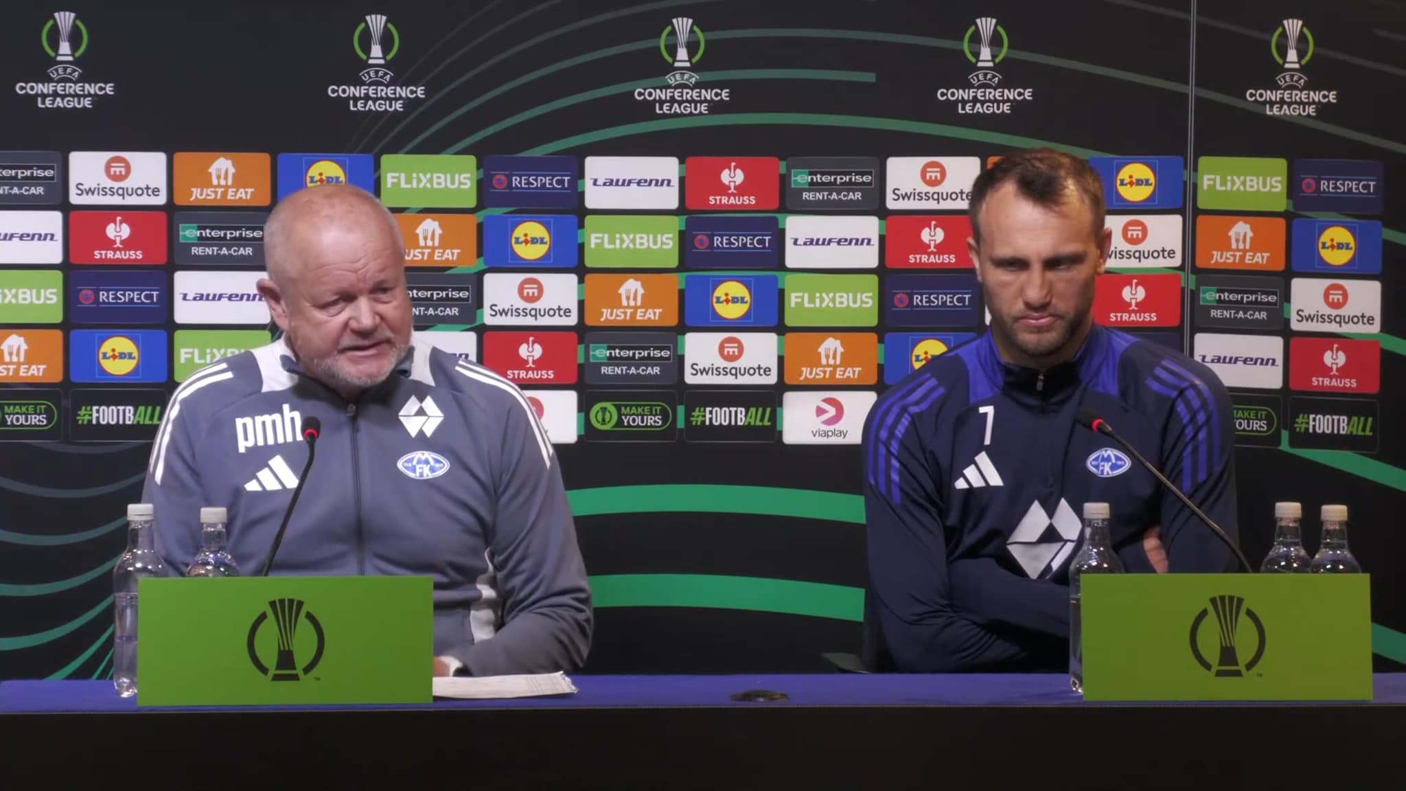 Pressekonferanse før Molde - Shamrock Rovers