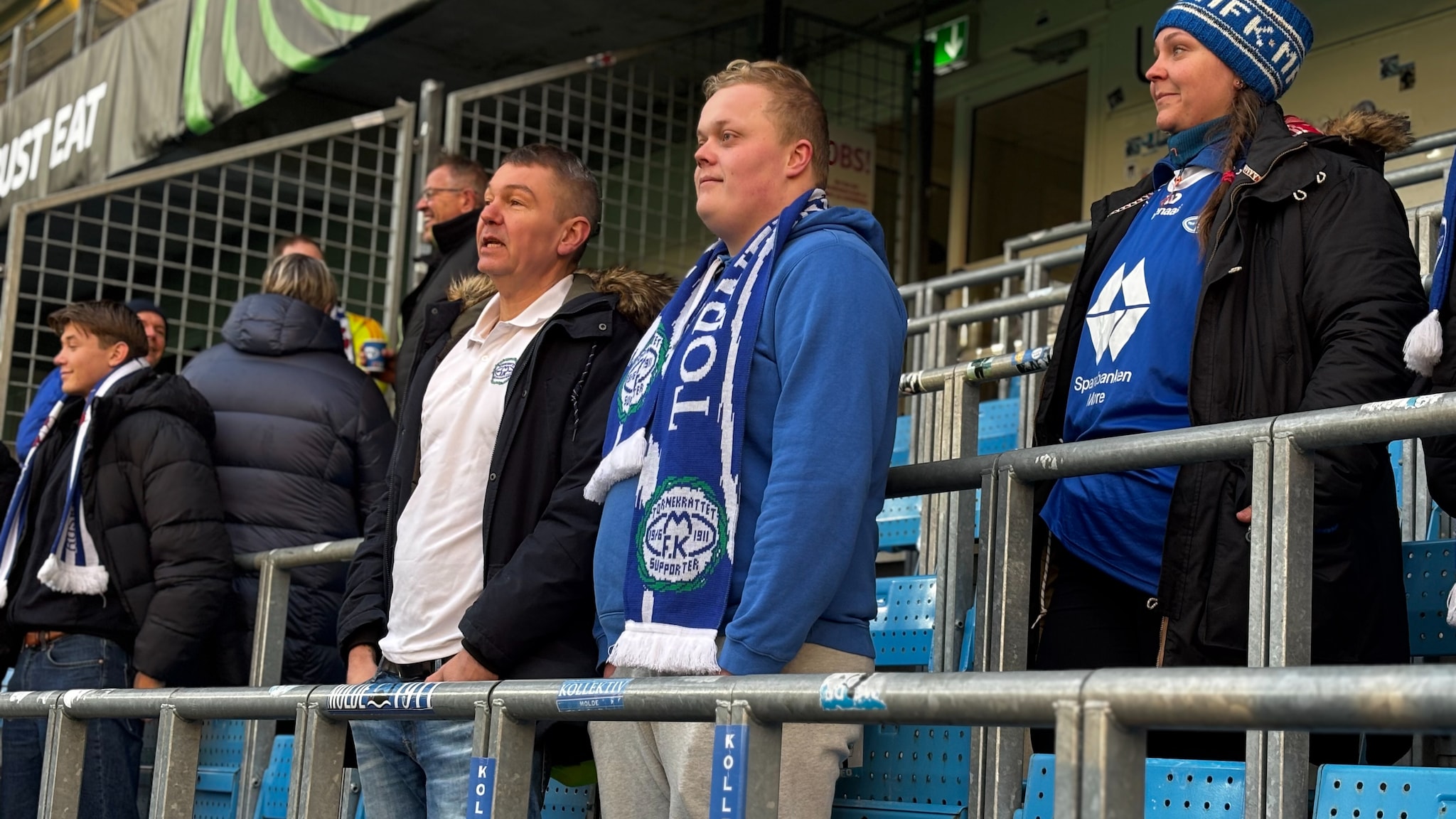 Står i nordvesten på trening