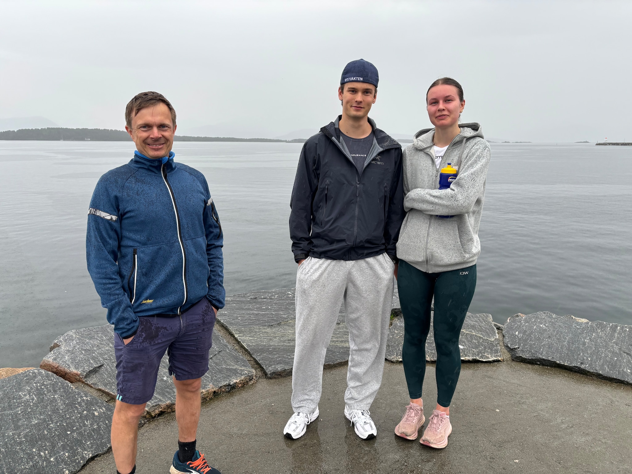 Fikk se delfiner i havnebassenget!