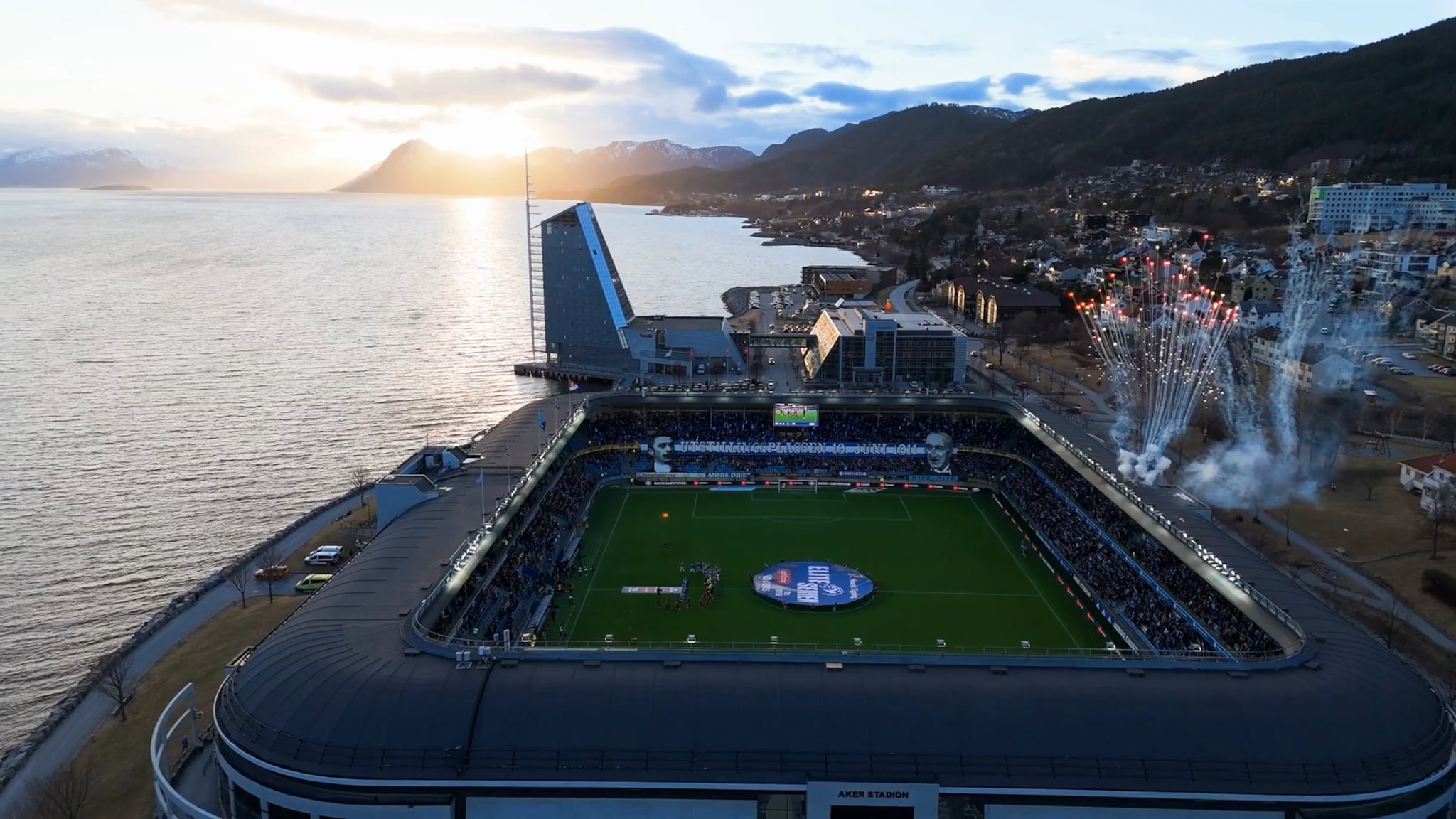 Se den spektakulære videoen