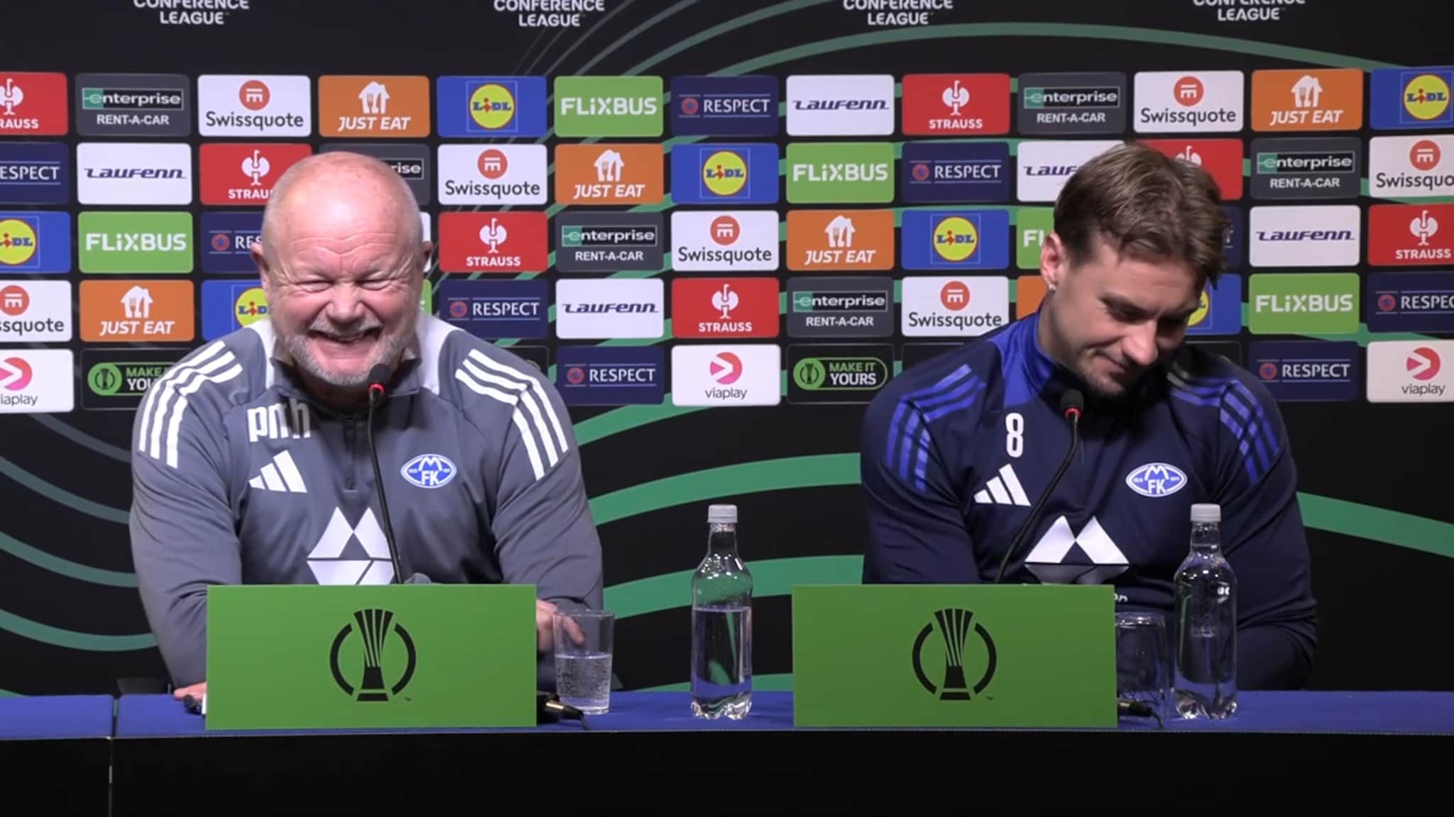 Pressekonferanse før Molde - Legia Warszawa