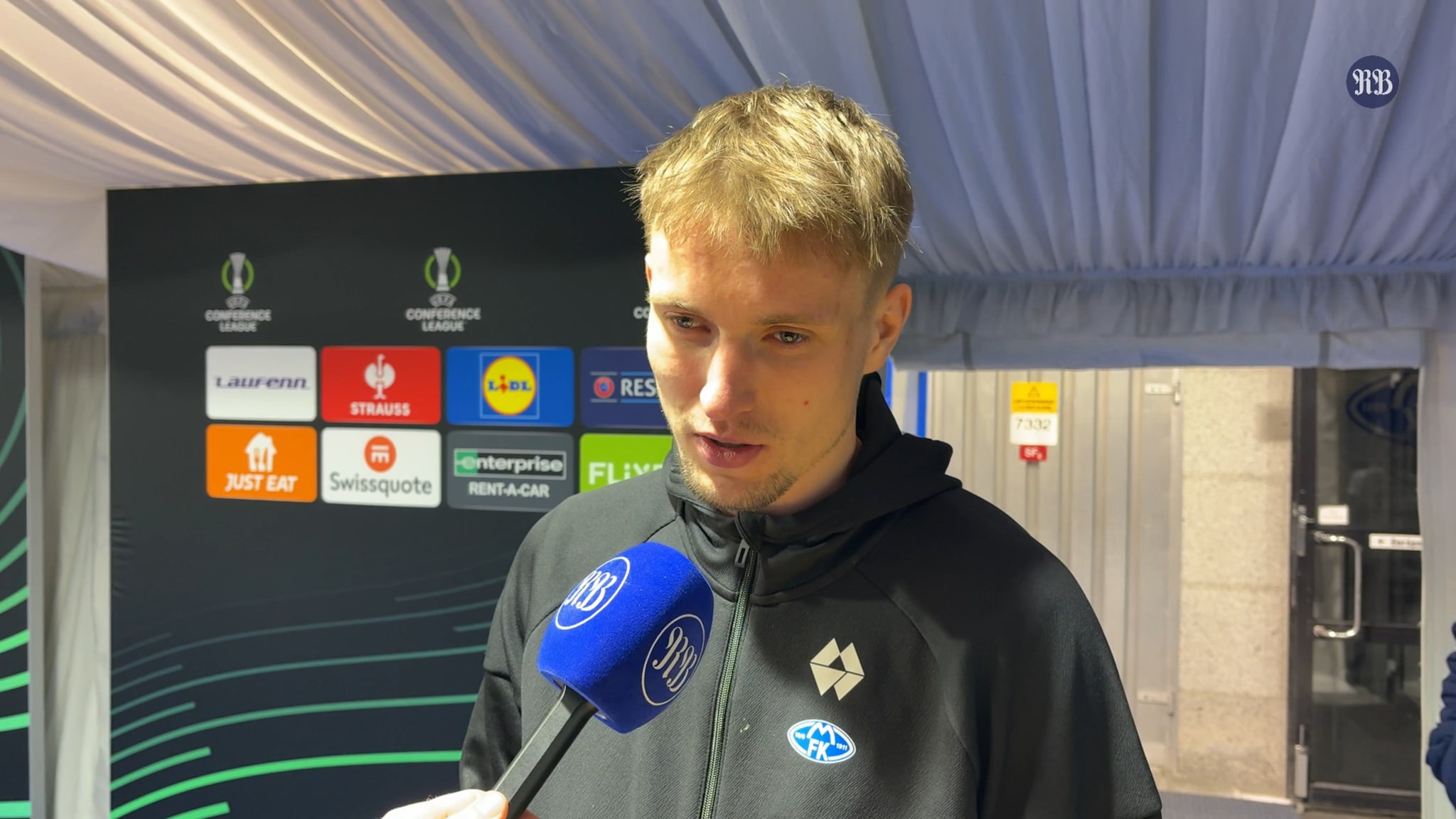 Valdemar Lund etter rødkortet