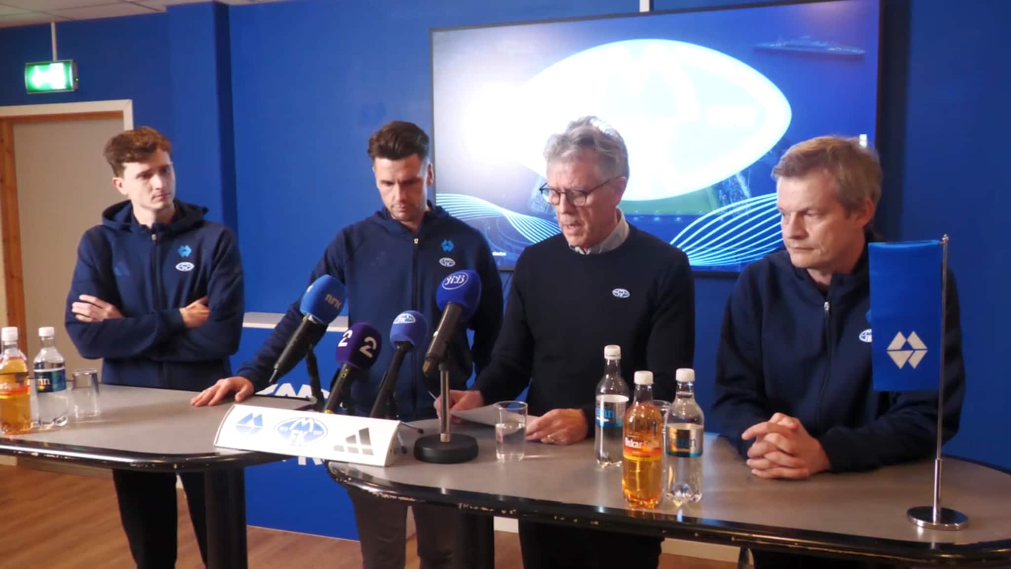 Pressekonferanse: MFK presenterer nytt trenerteam