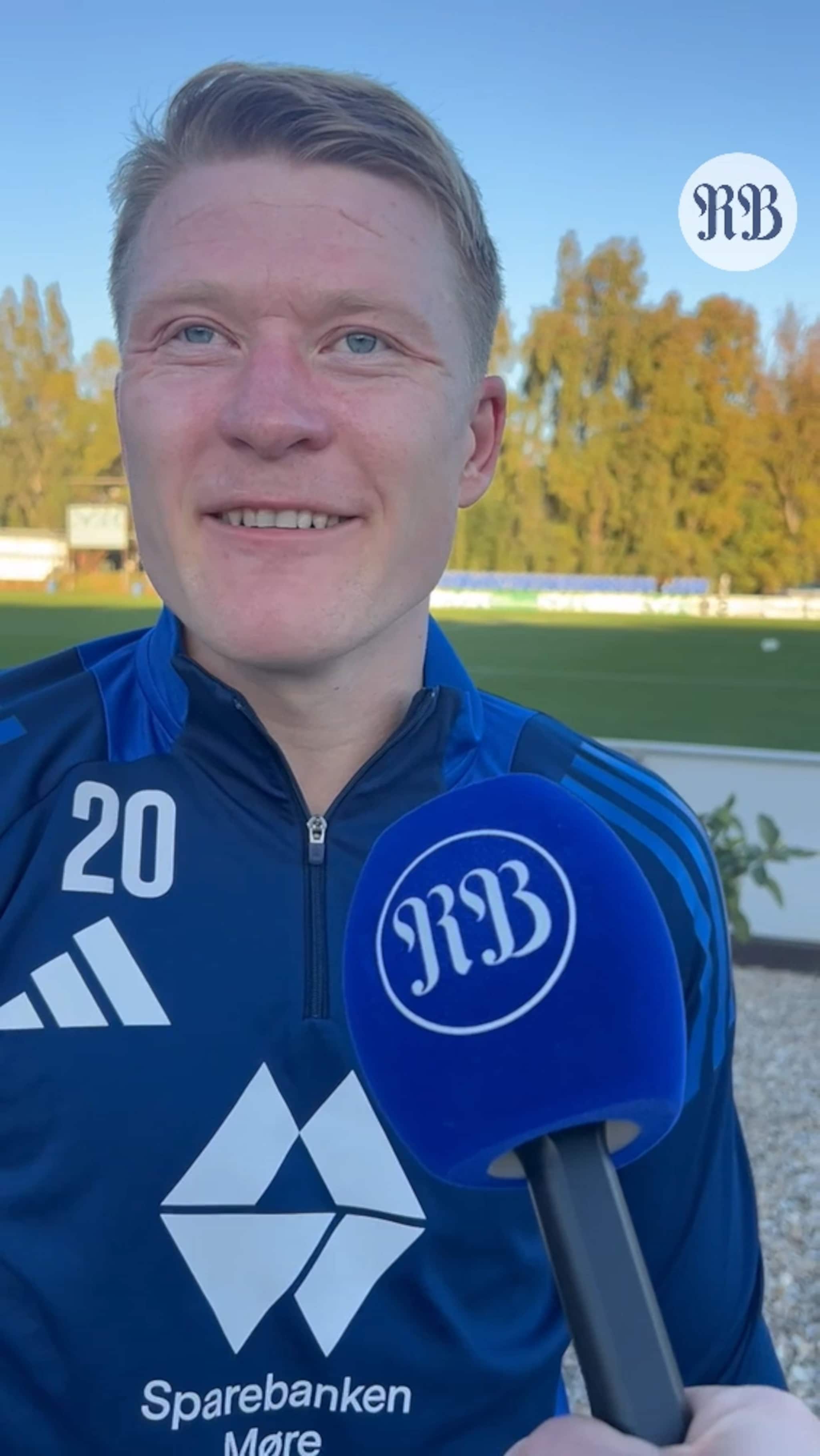 Kristian Eriksen etter kampen mot Hammarby