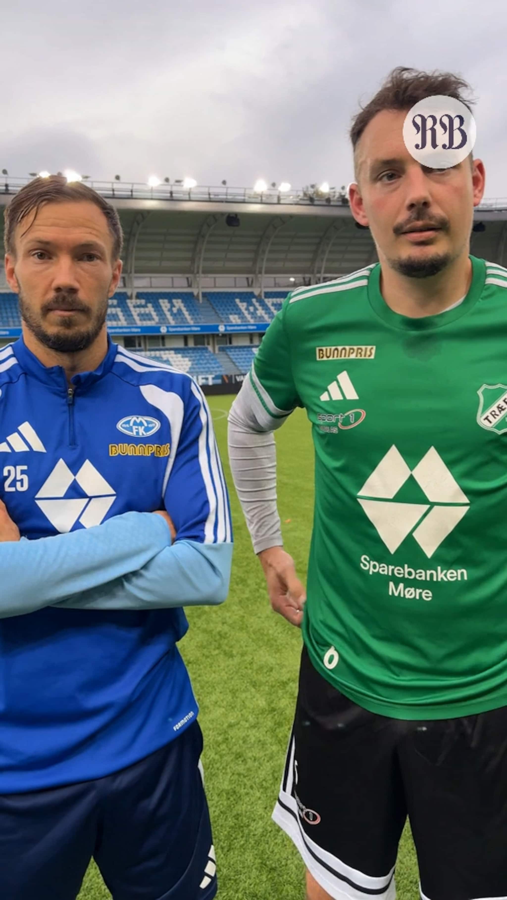 Forren med bønn til MFK-kompisen