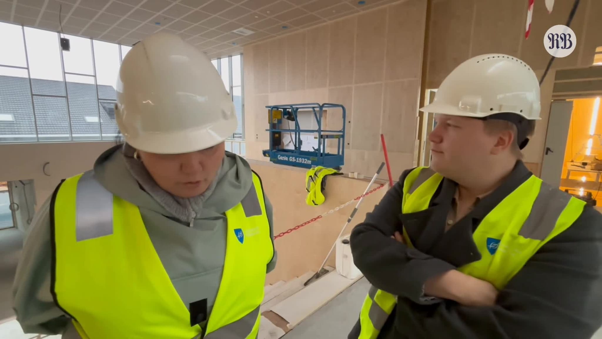 Omvisning på nye Eide barneskole