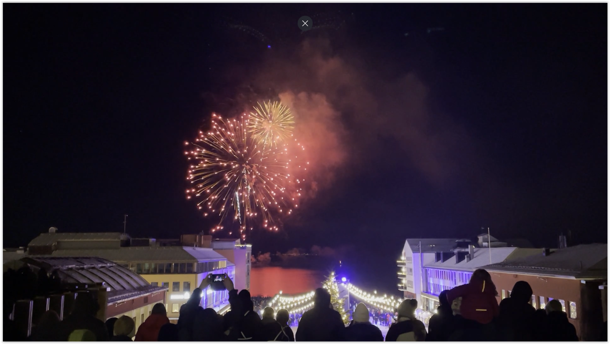 Fellesfyrverkeriet i Molde 2023/2024