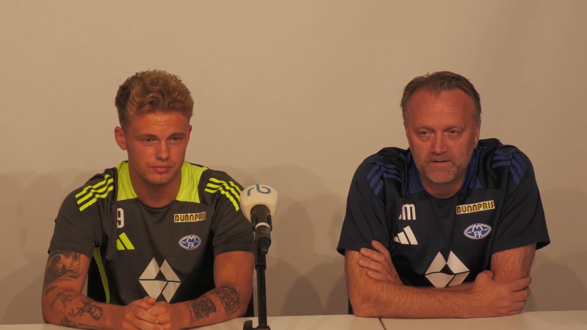 Pressekonferanse før Elfsborg - Molde