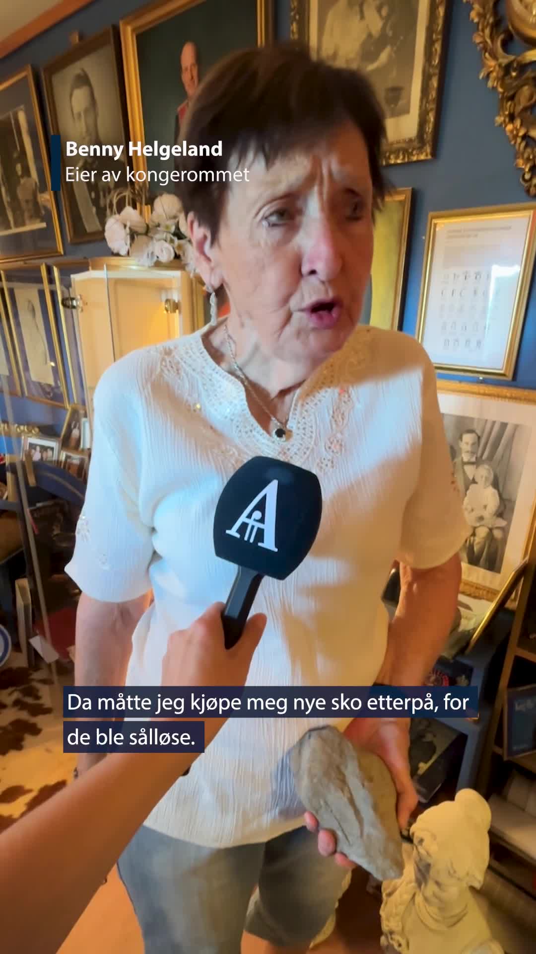Forhåndsvisning av Benny har et helt rom dedikert til kongefamilien
