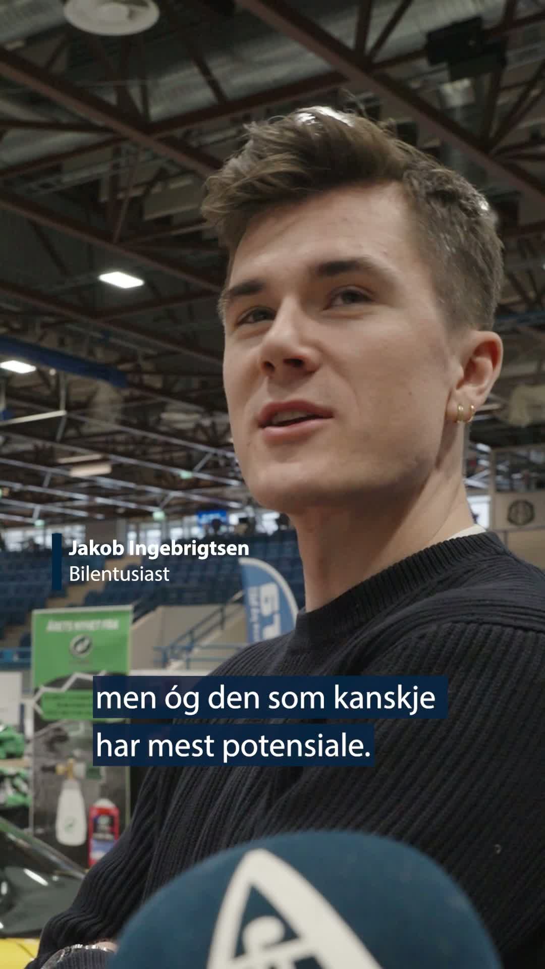 Forhåndsvisning av Jakob Ingebrigtsen stiller ut bilene sine