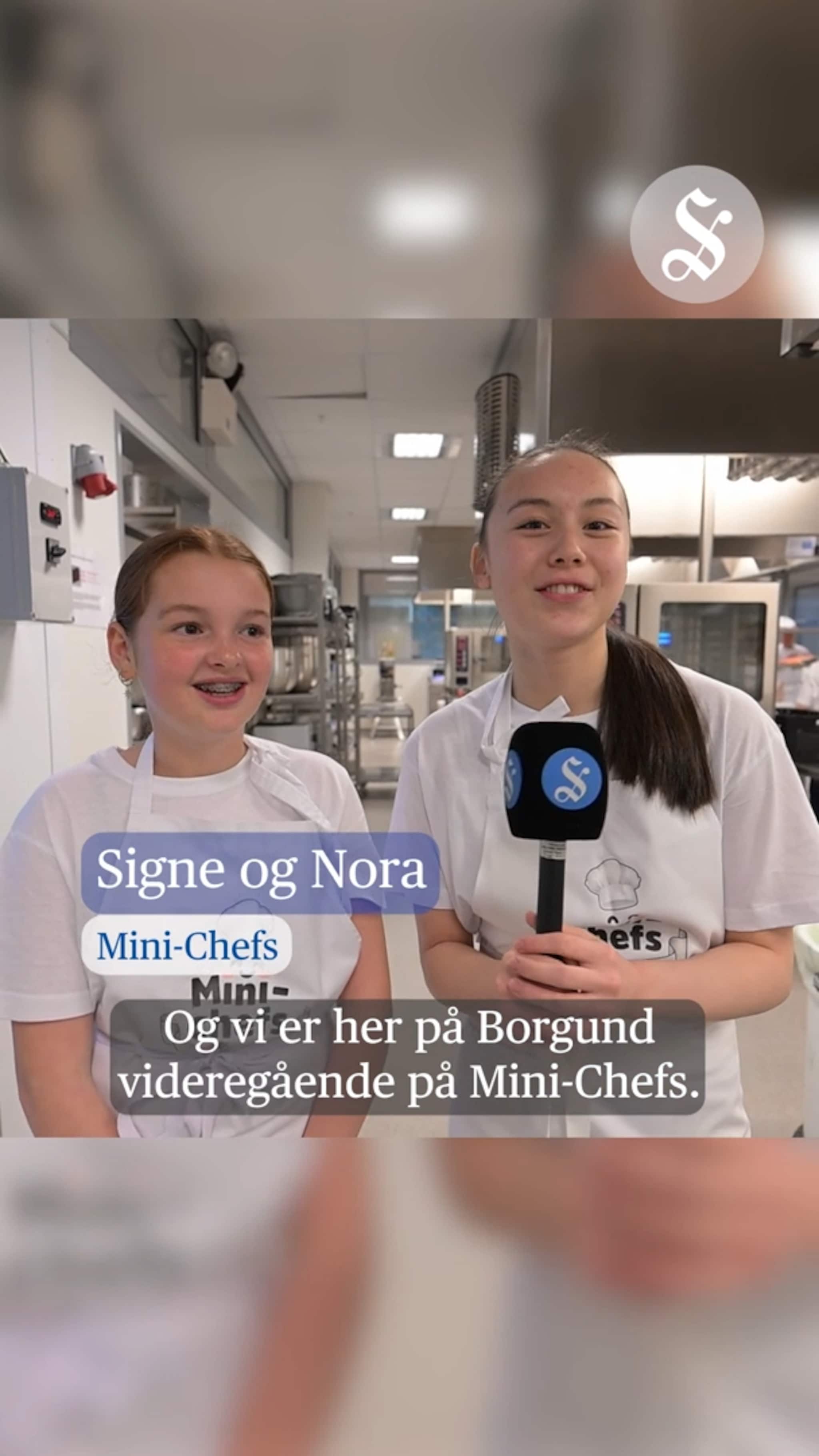 Bruker sommerferien på å lage mat