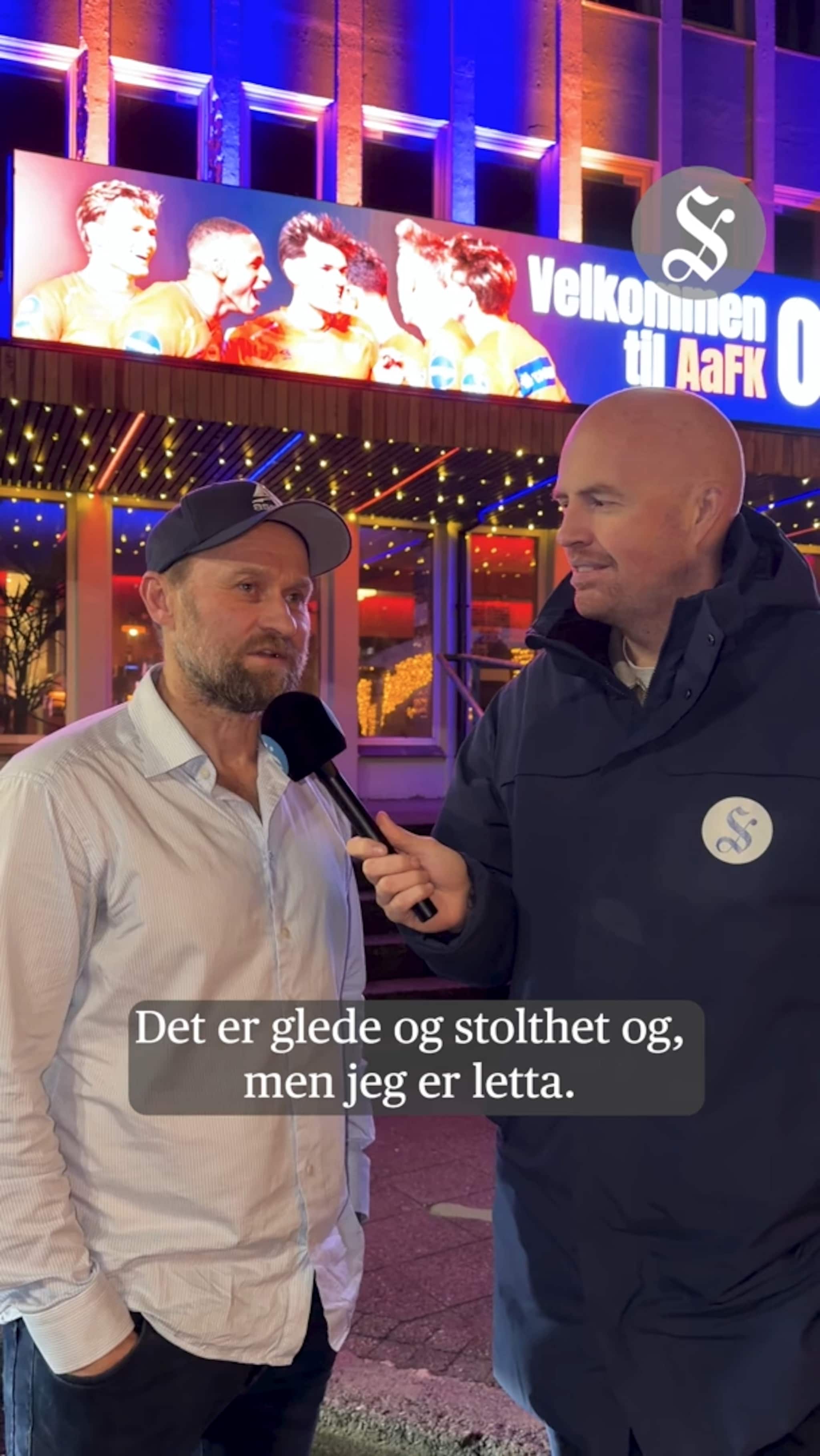 – Lettelse, glede og stolthet!