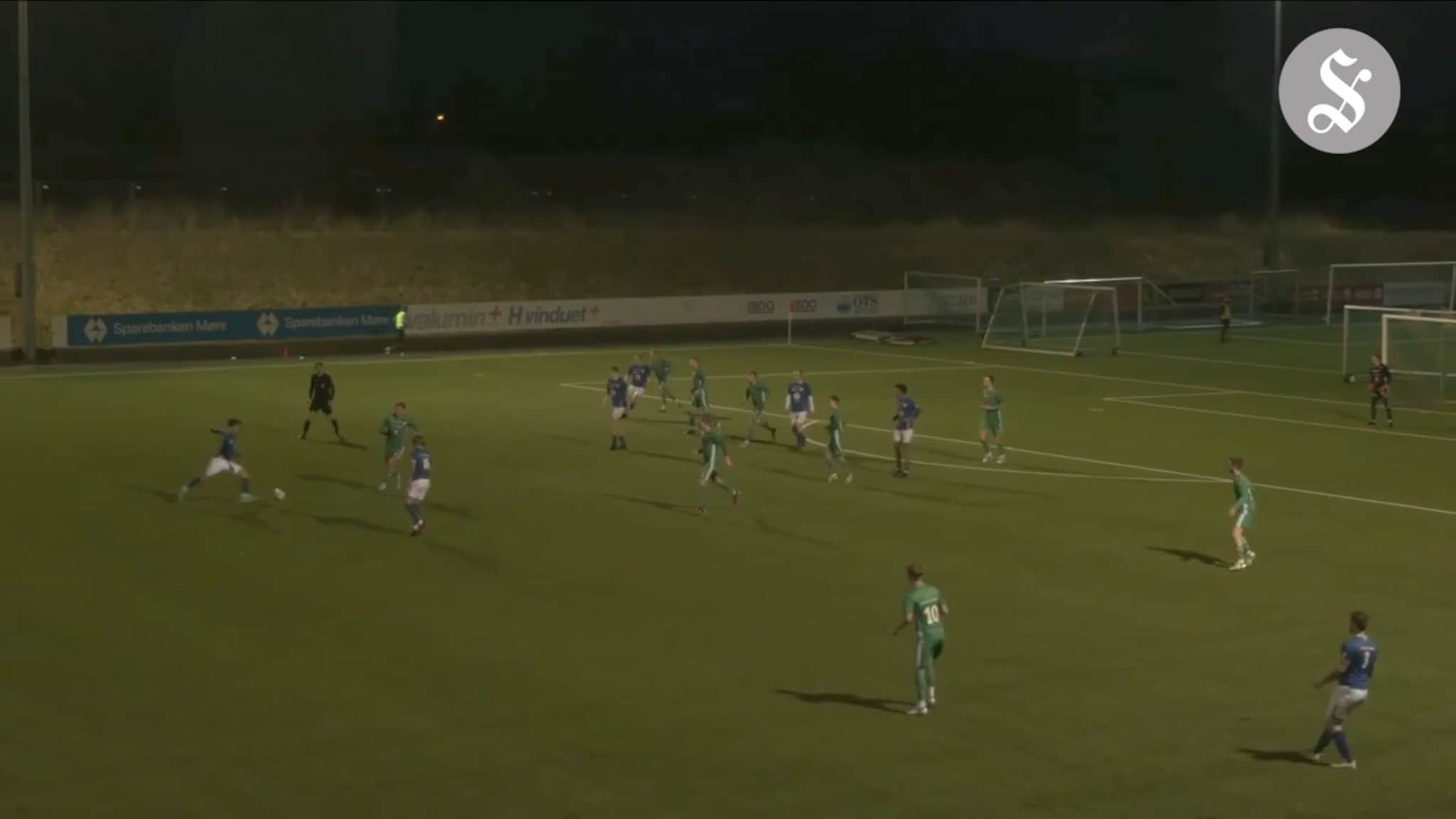 Spektakulær scoring