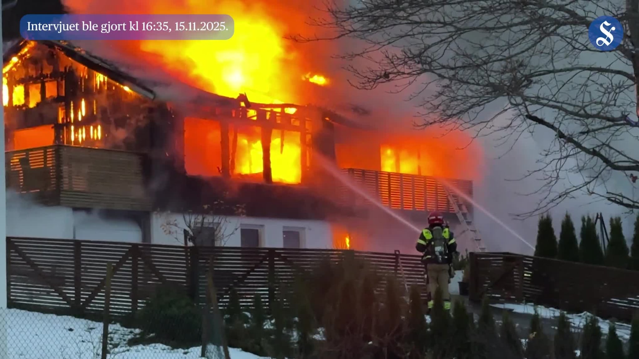 Boligbrann i Ålesund
