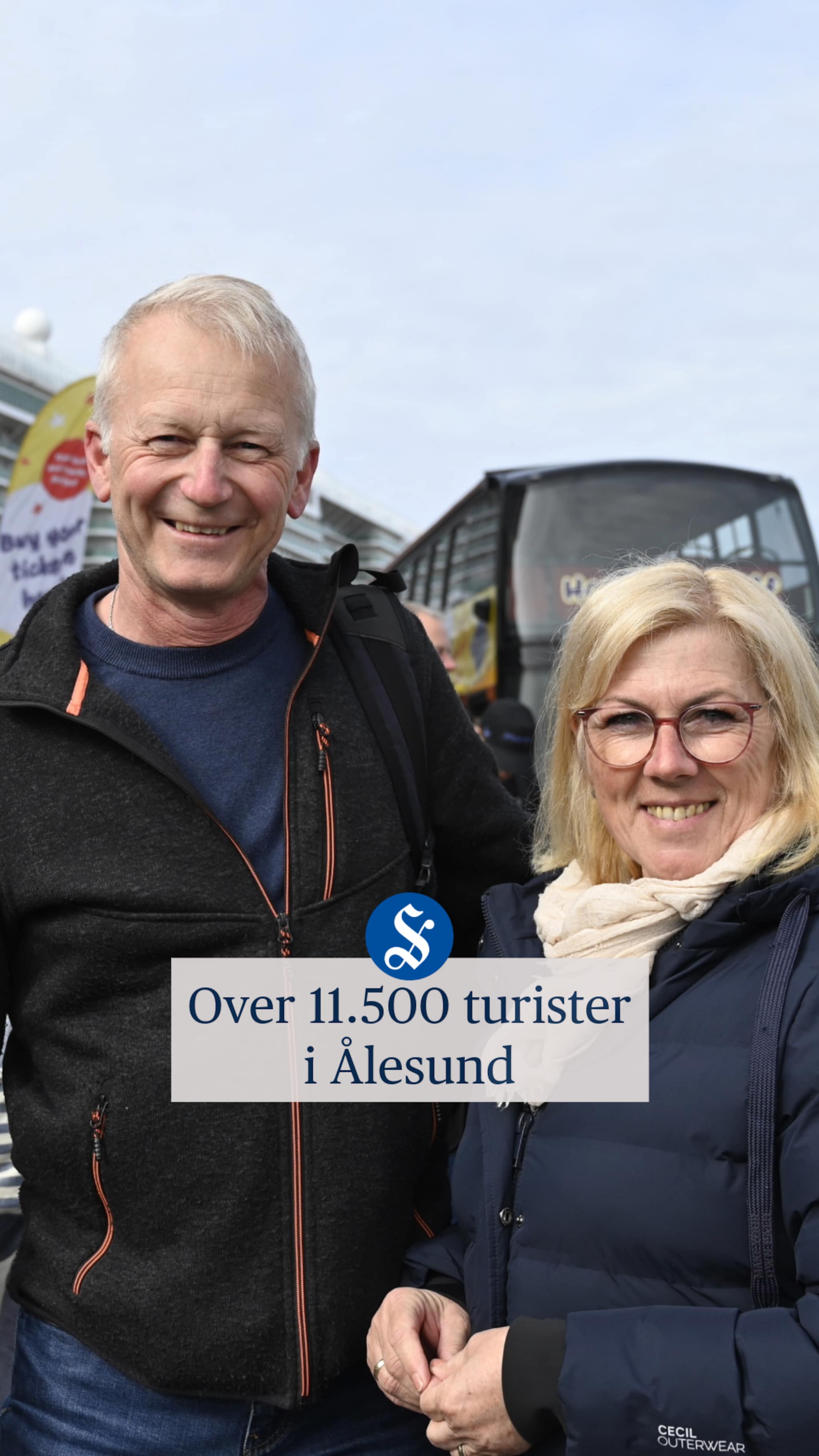 Turistene strømmer til Ålesund