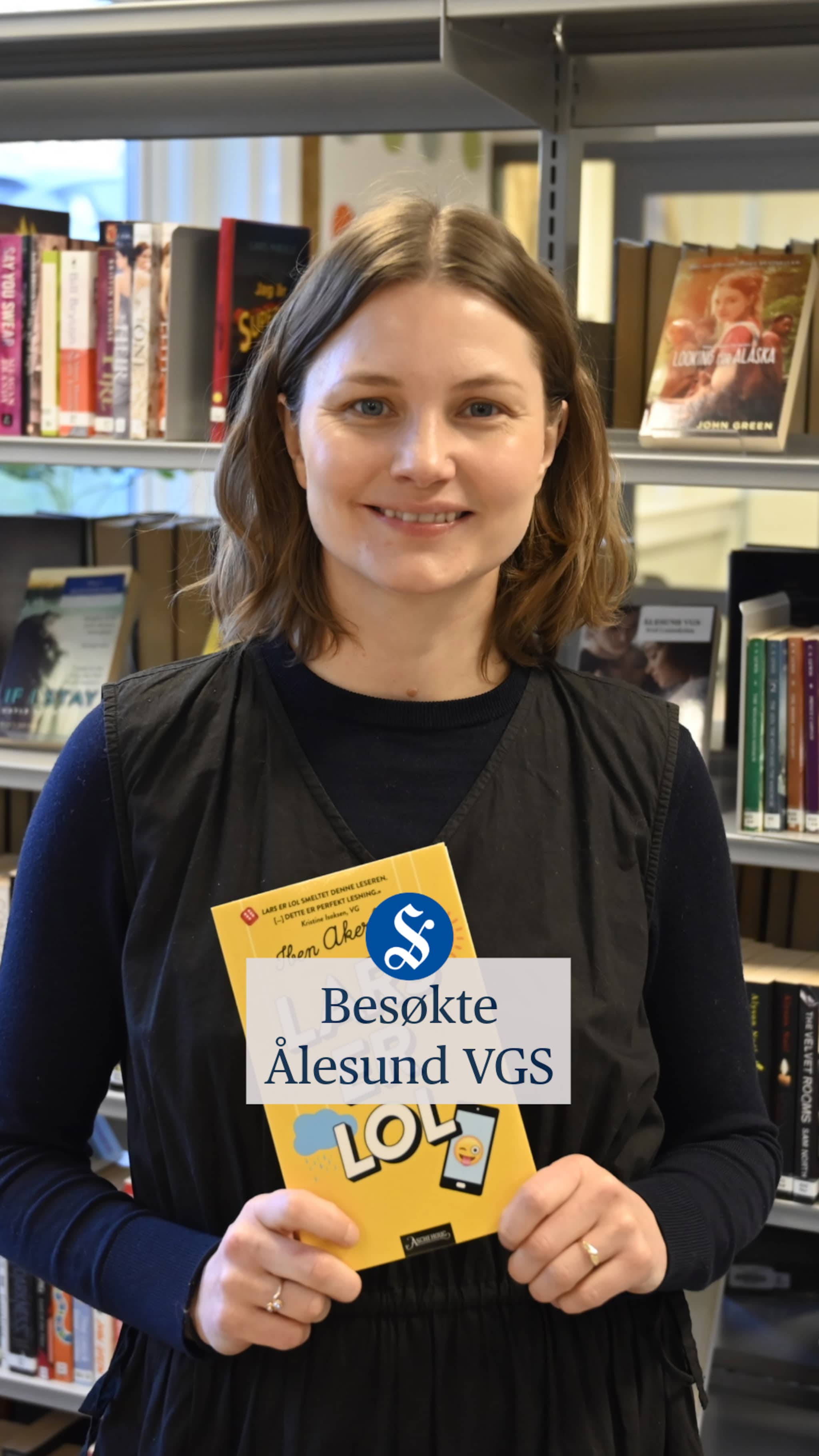 Forfatterbesøk på Ålesund VGS