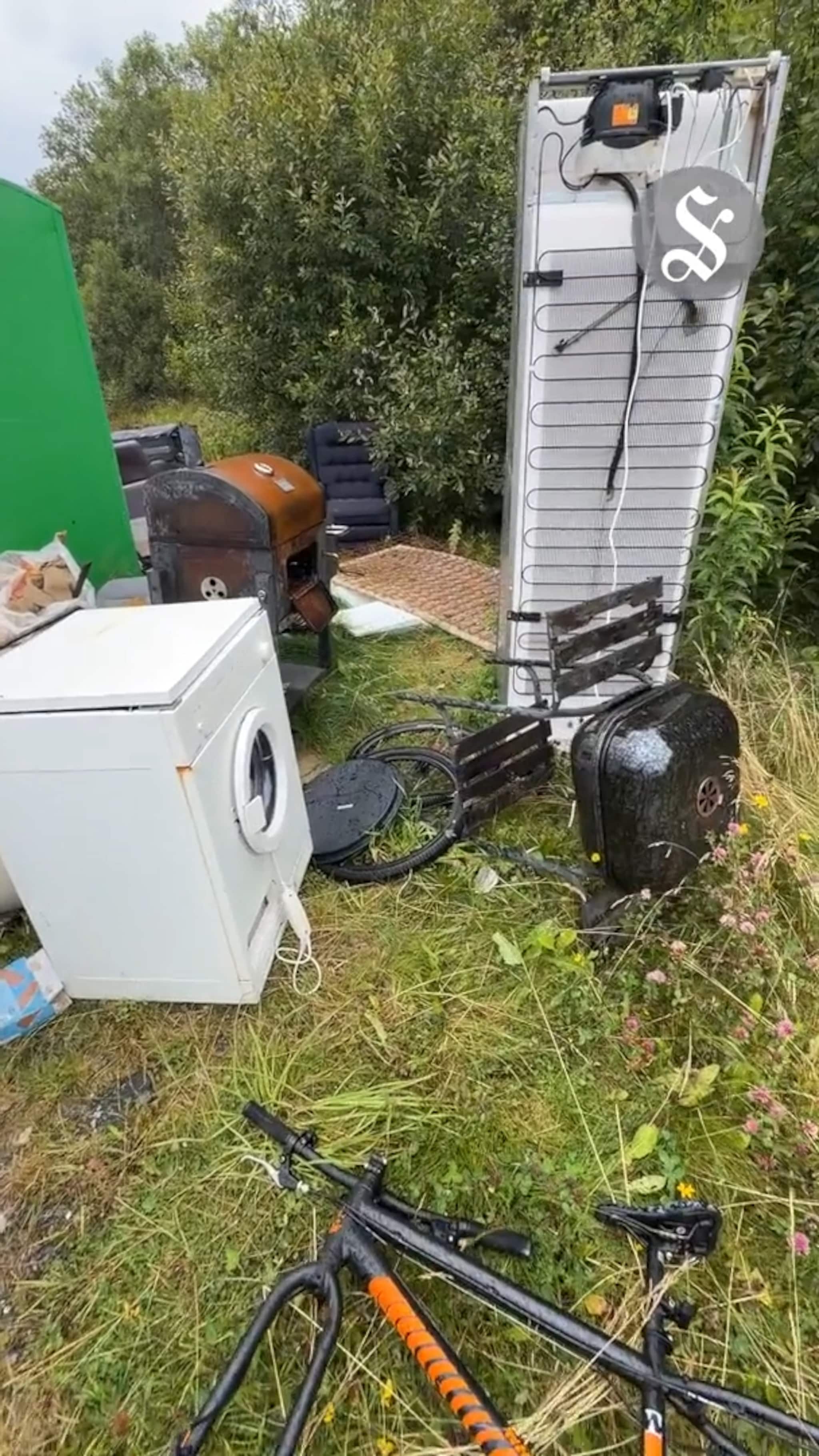Søppel­dumping: – Vi er veldig fortvilet