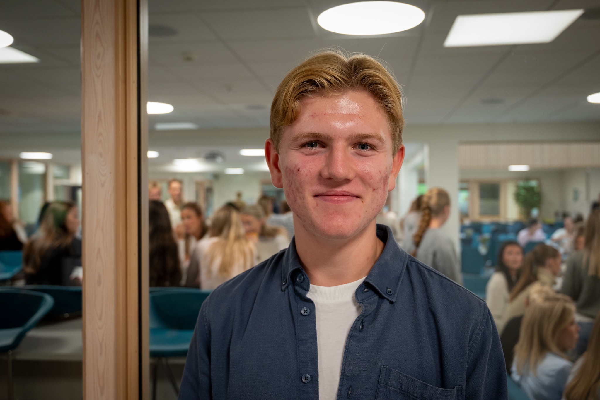 Første uka på Spjelkavik VGS