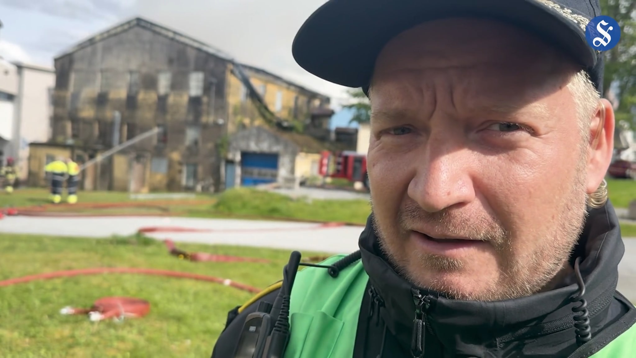 Innsatsleder Vegsund om brannen