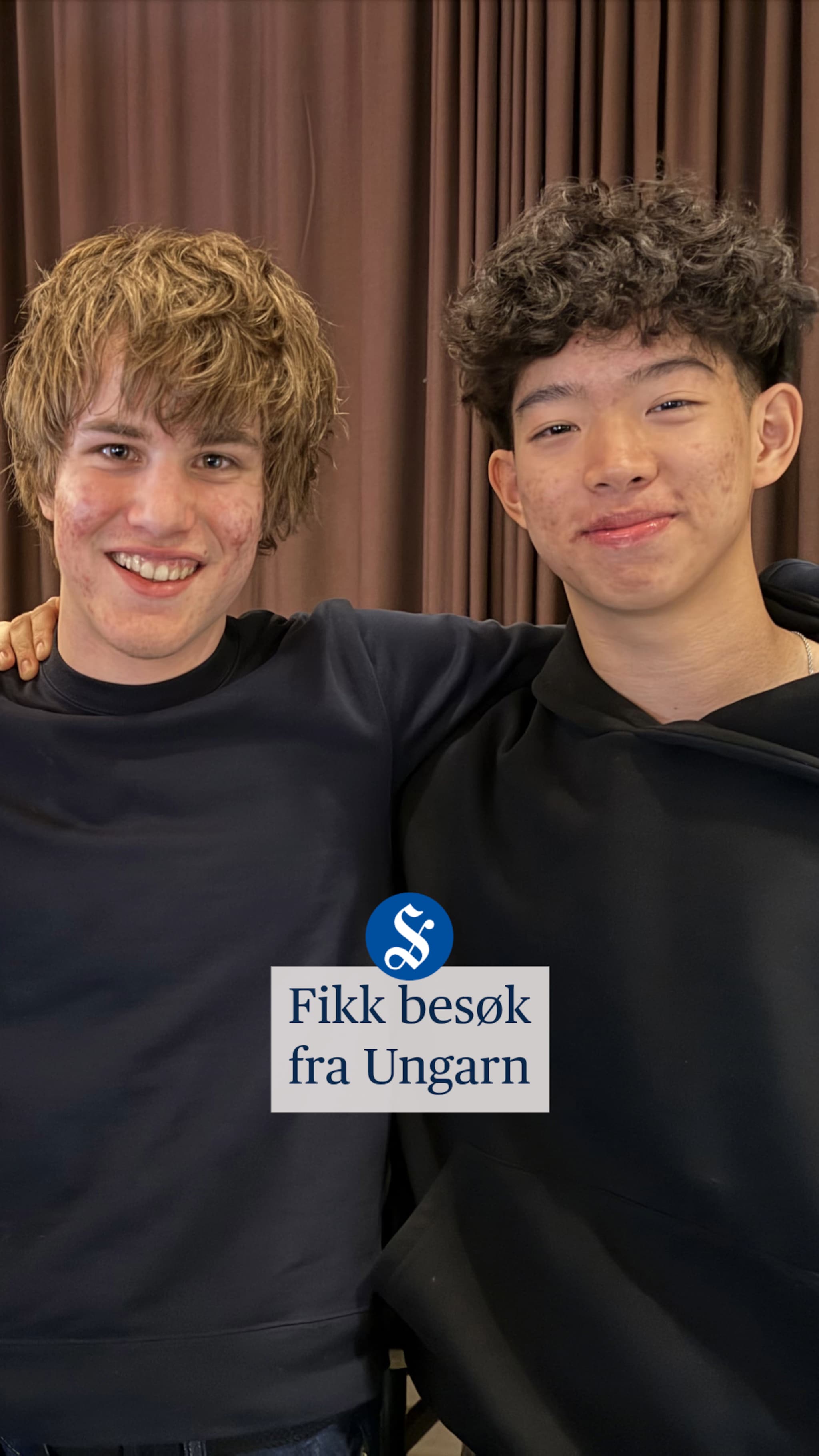 Ungarske elever på besøk i Ålesund