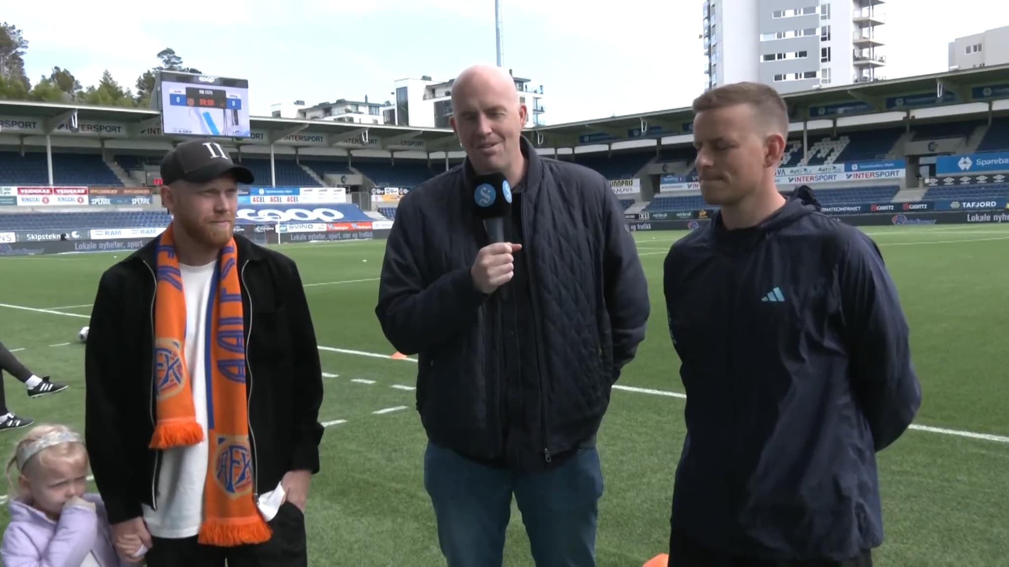 AaFK - Viking Før kampen-sending kvartfinale cupen fotball herrer