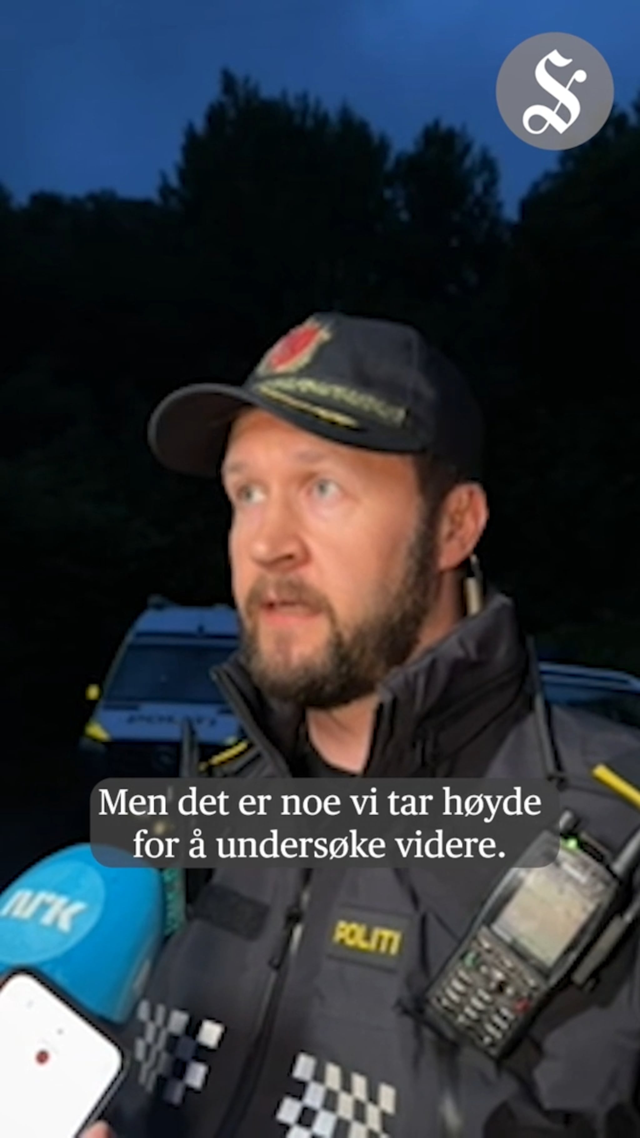 Innsatsleder om hyttebrannen