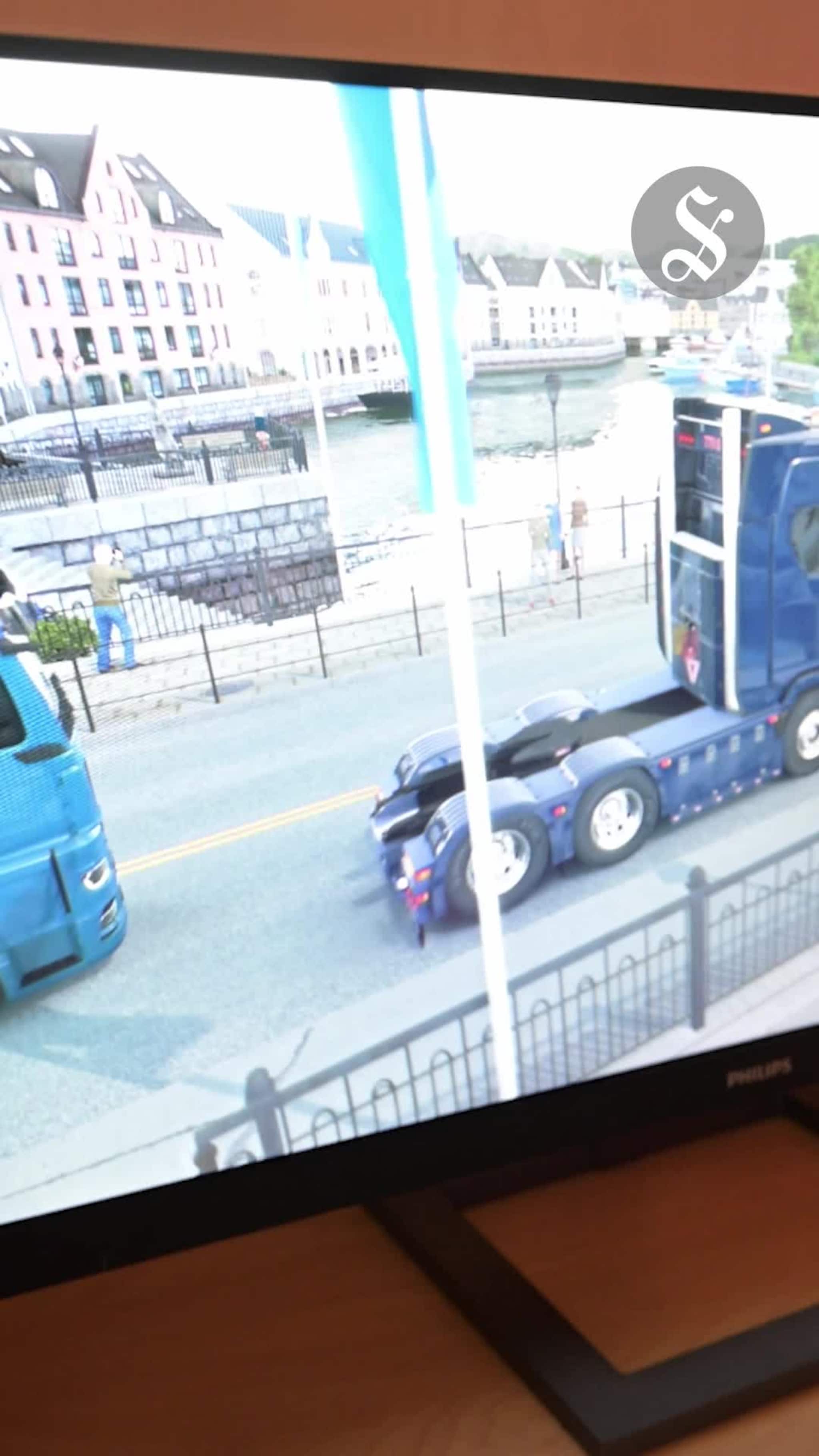 Kjører simulator i Ålesund