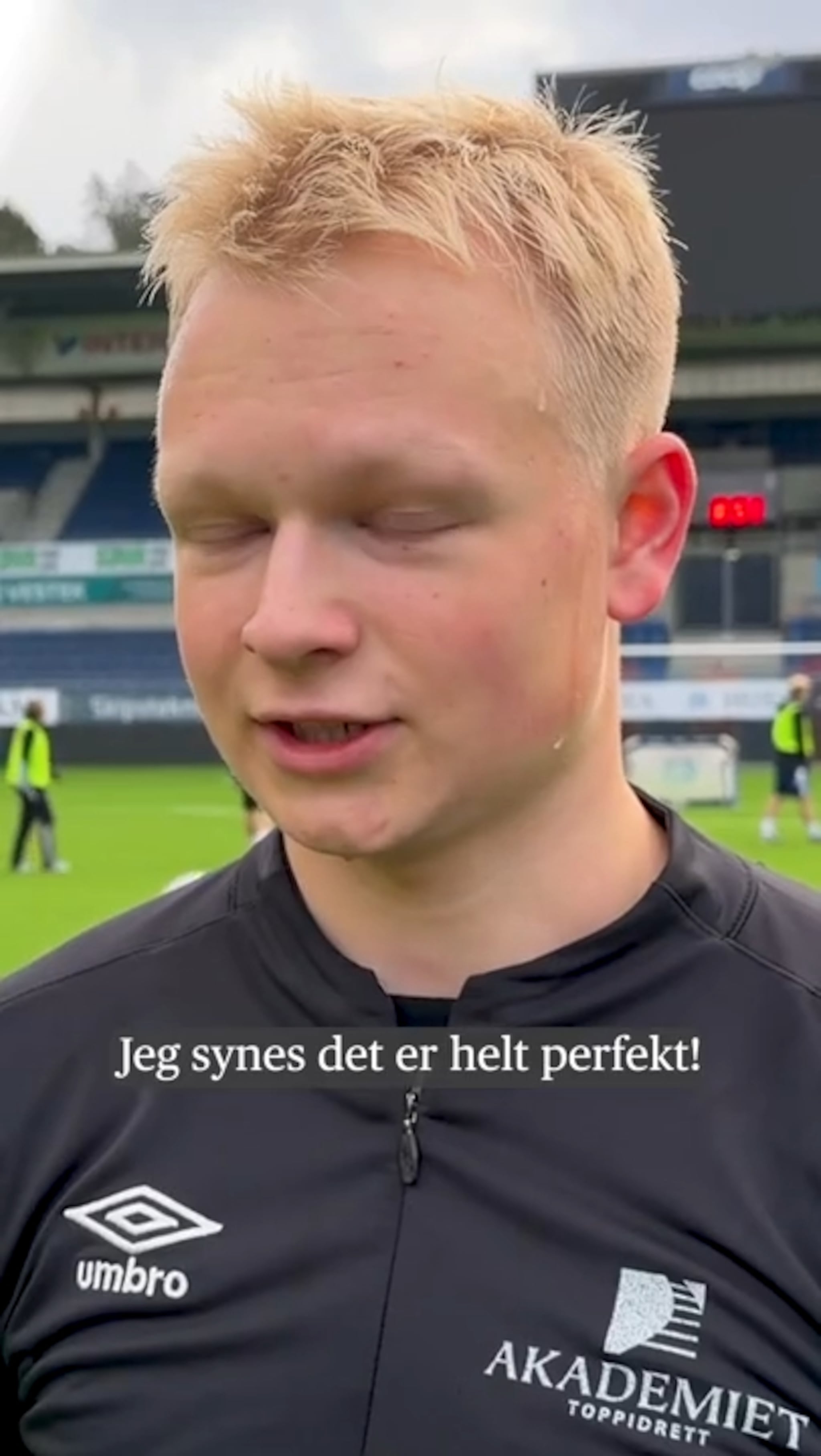 Toppidrettslinja på Color Line: – Perfekt