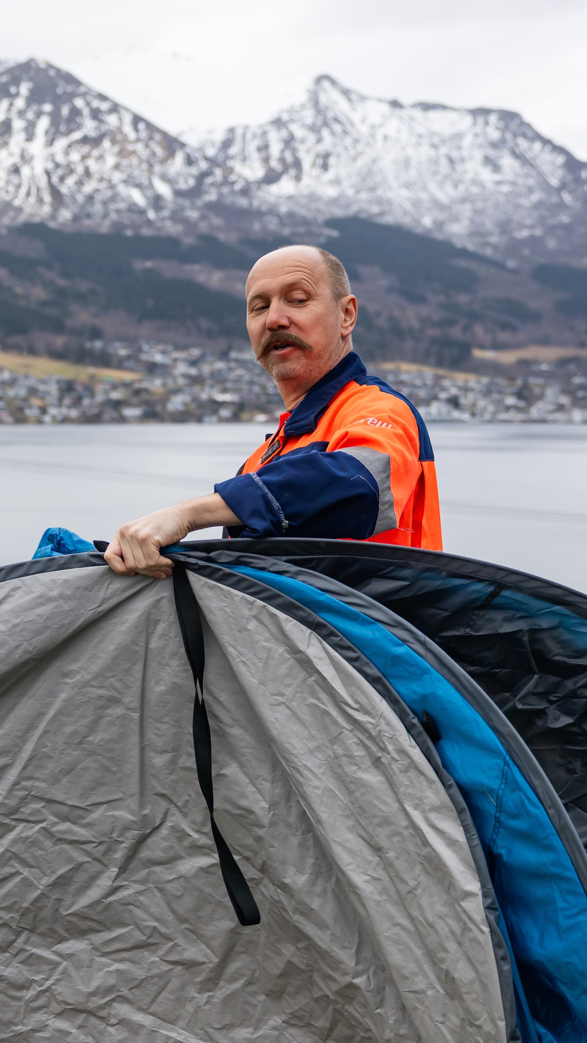 Kjellen har kjøpt seg atomtelt