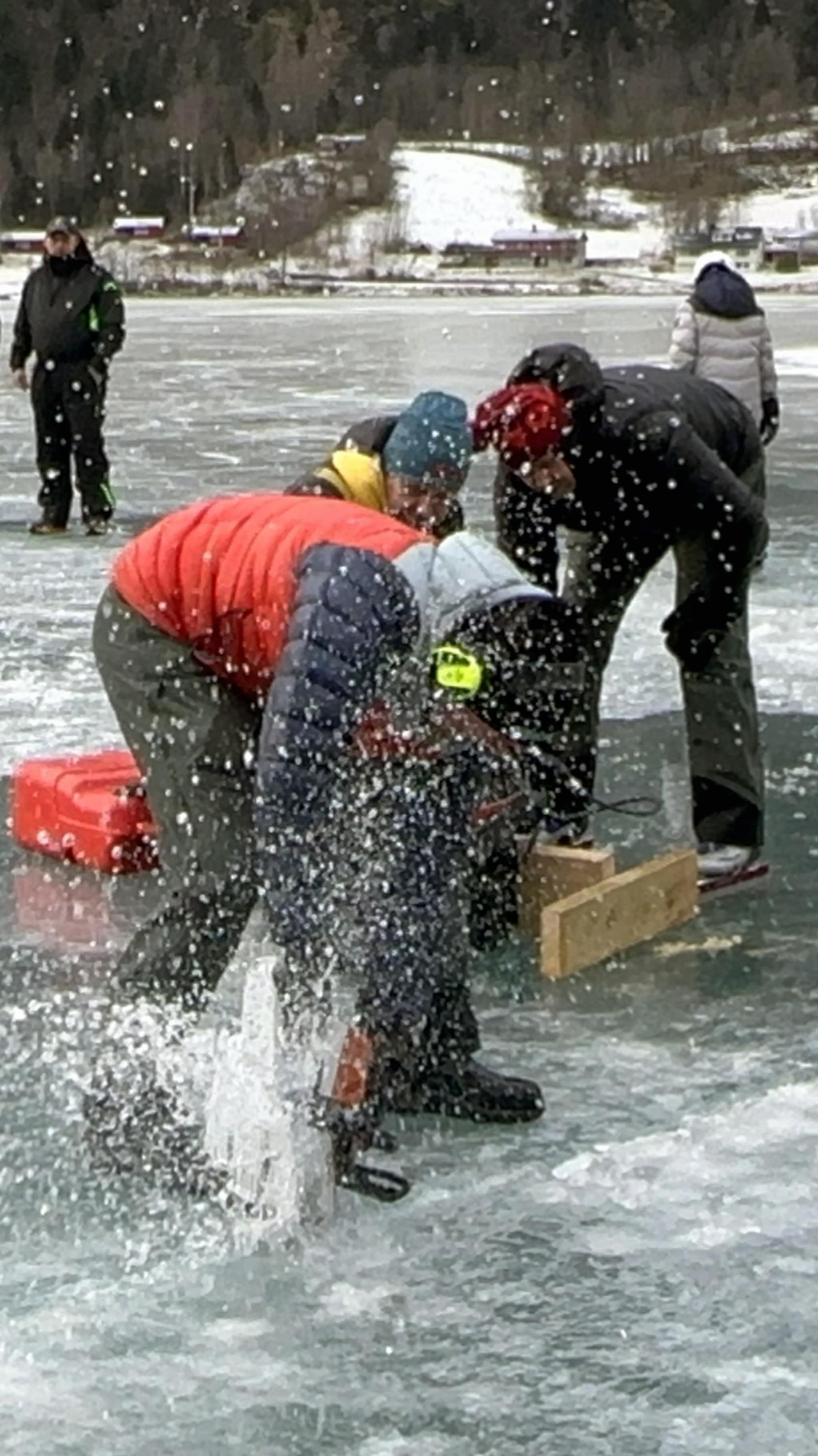 Sjekk dette is-stuntet!