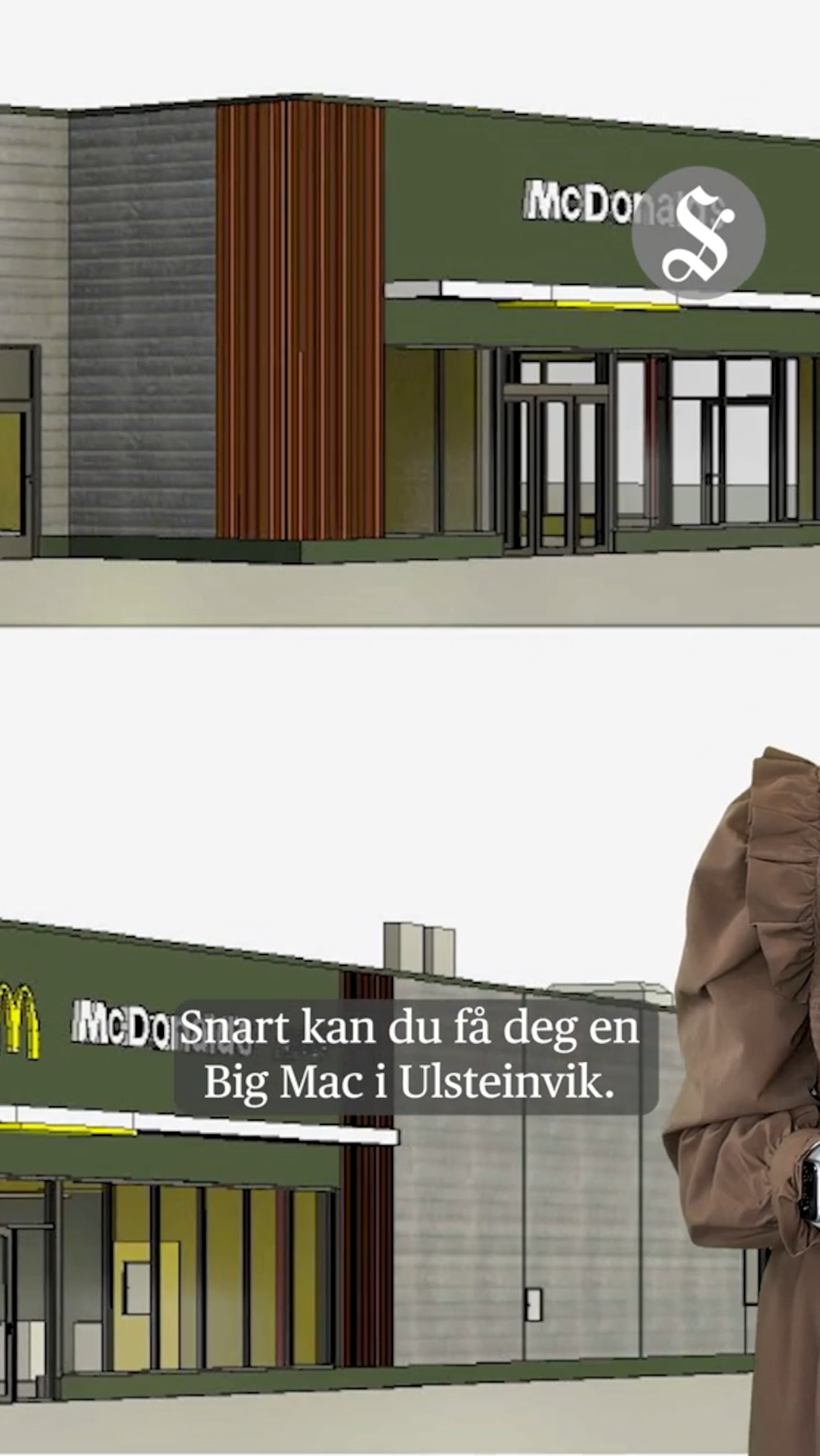 Her blir det McDonalds