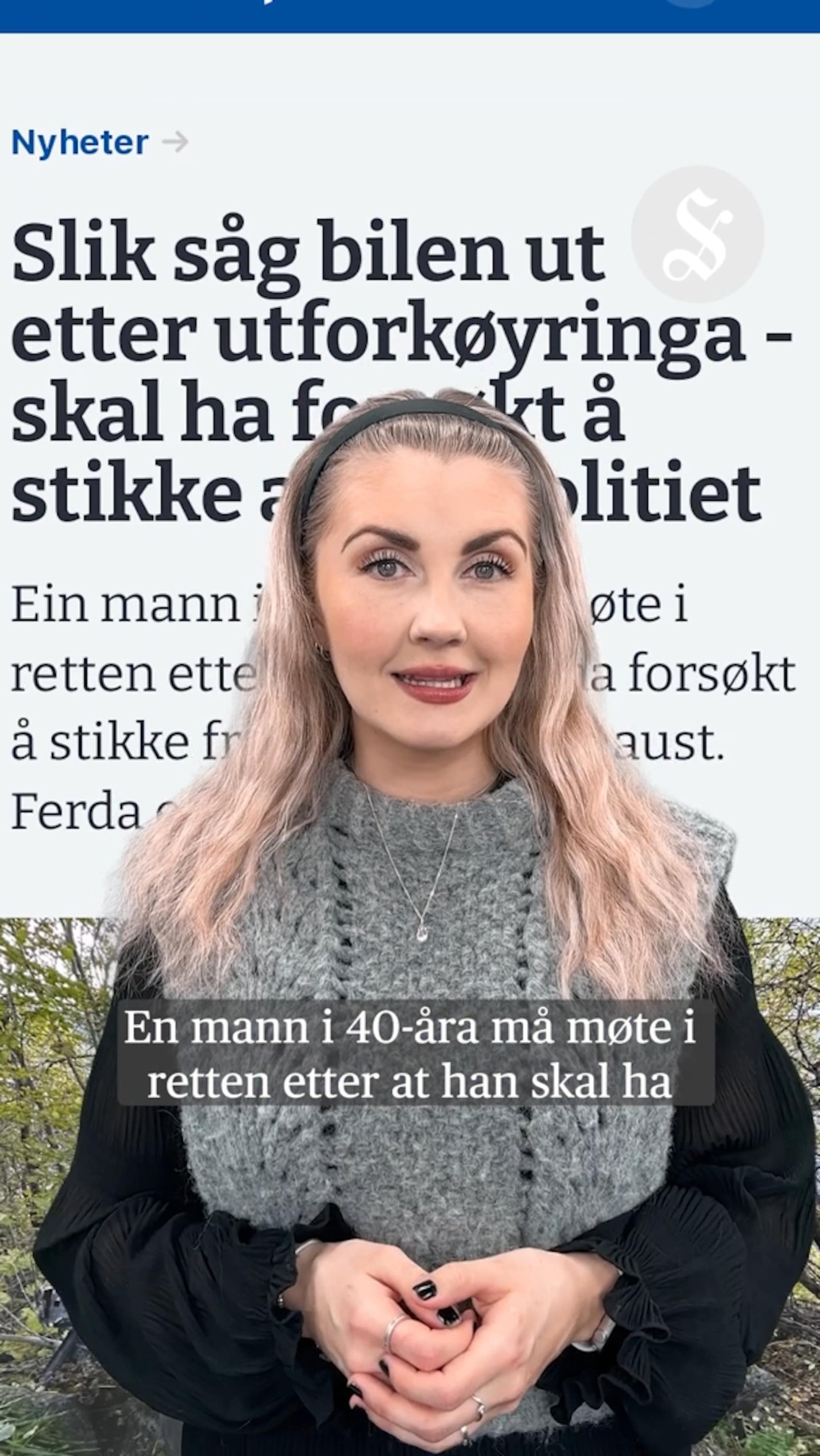 Må møte i retten etter utforkjøring