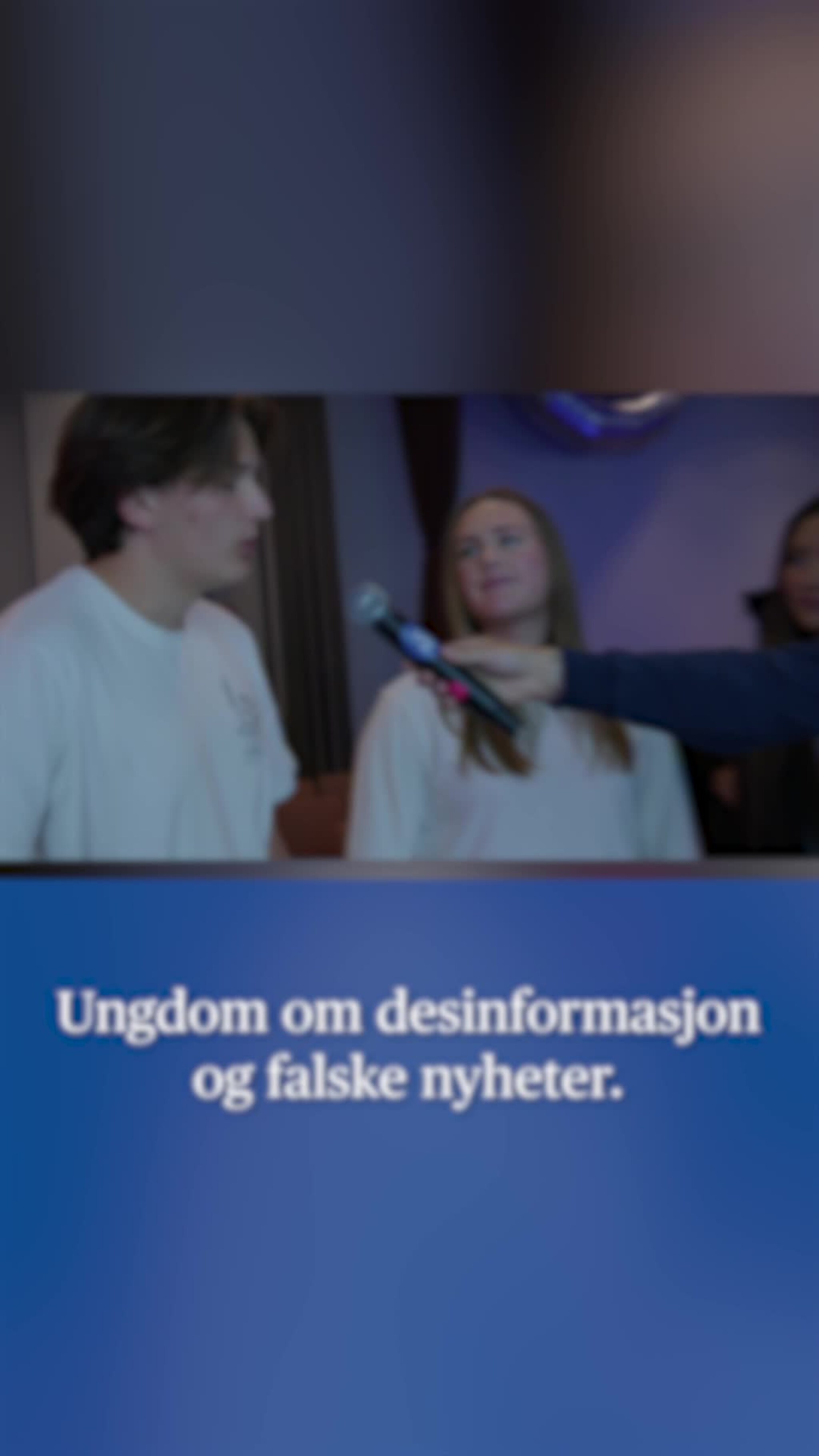 Ungdom i kampen mot falske nyheter