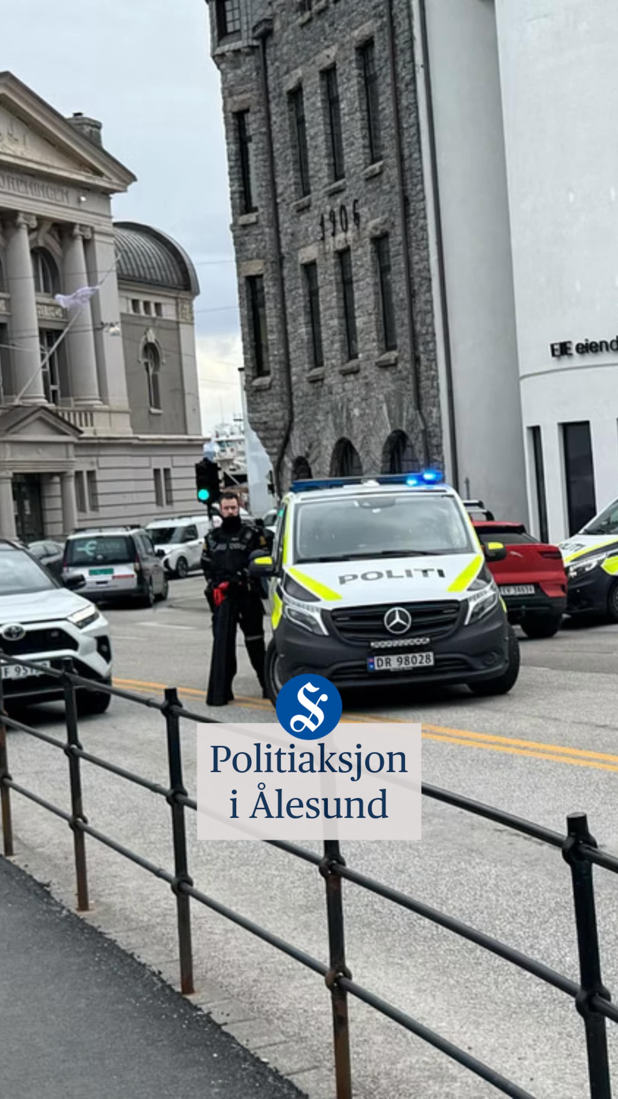 Politiaksjon i Ålesund