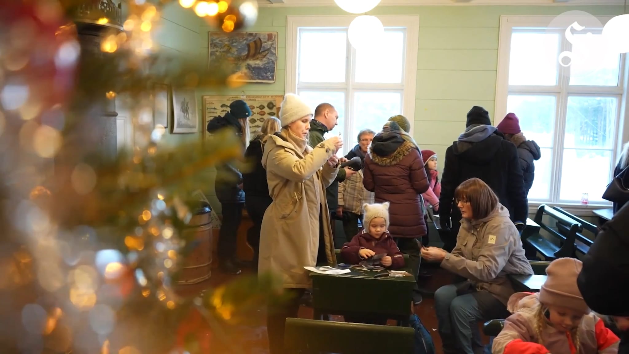 Her var det julesteming
