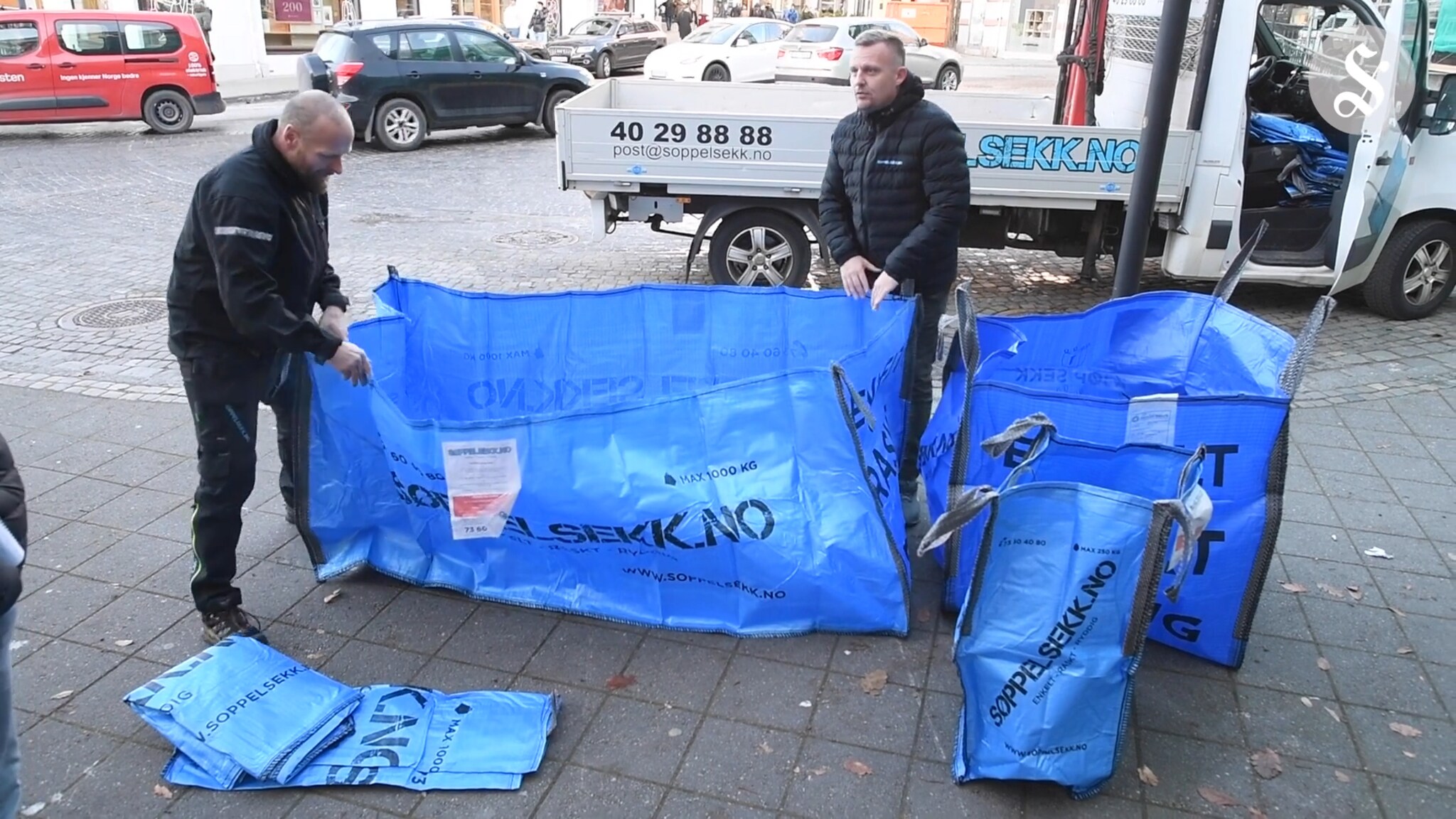 Store søppelsekker til Sunnmøre