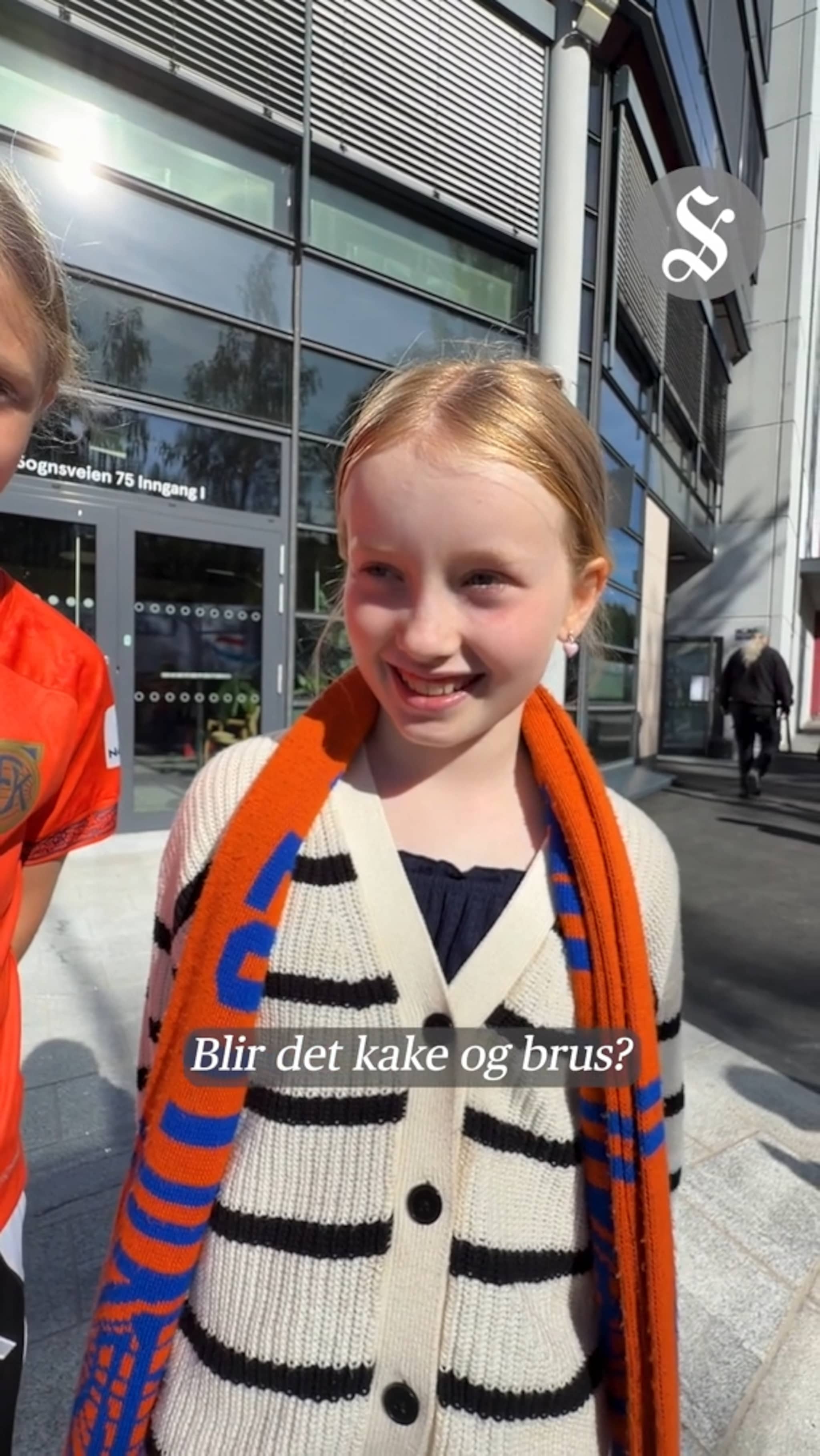 Skal feire med brus og is!